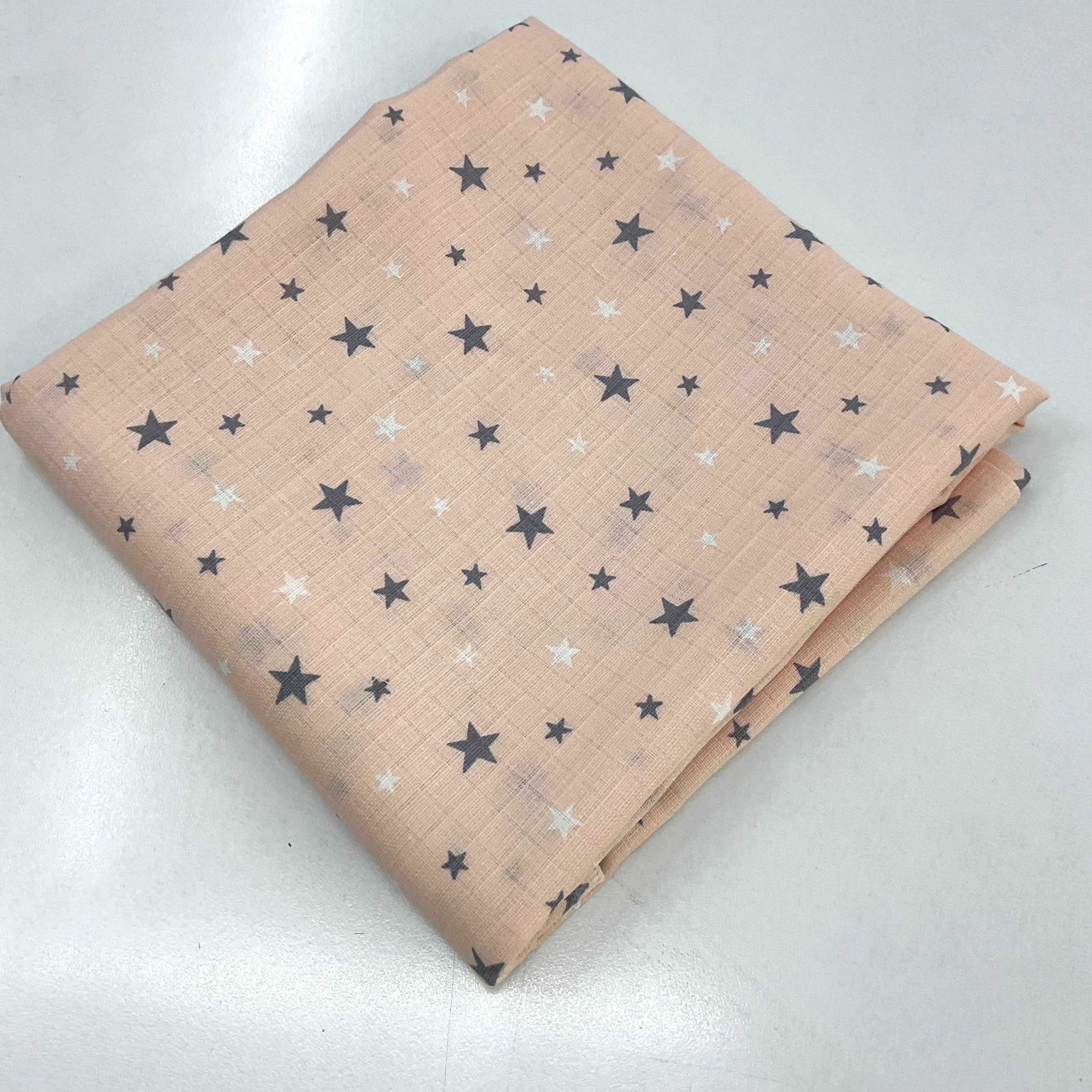 Somon Yıldız 100*180 cm Parça Müslin Kumaş