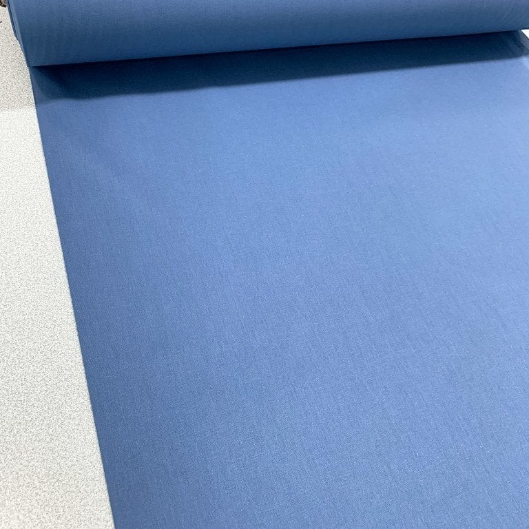 Decosoft Denim Mavi Poplin Kumaş