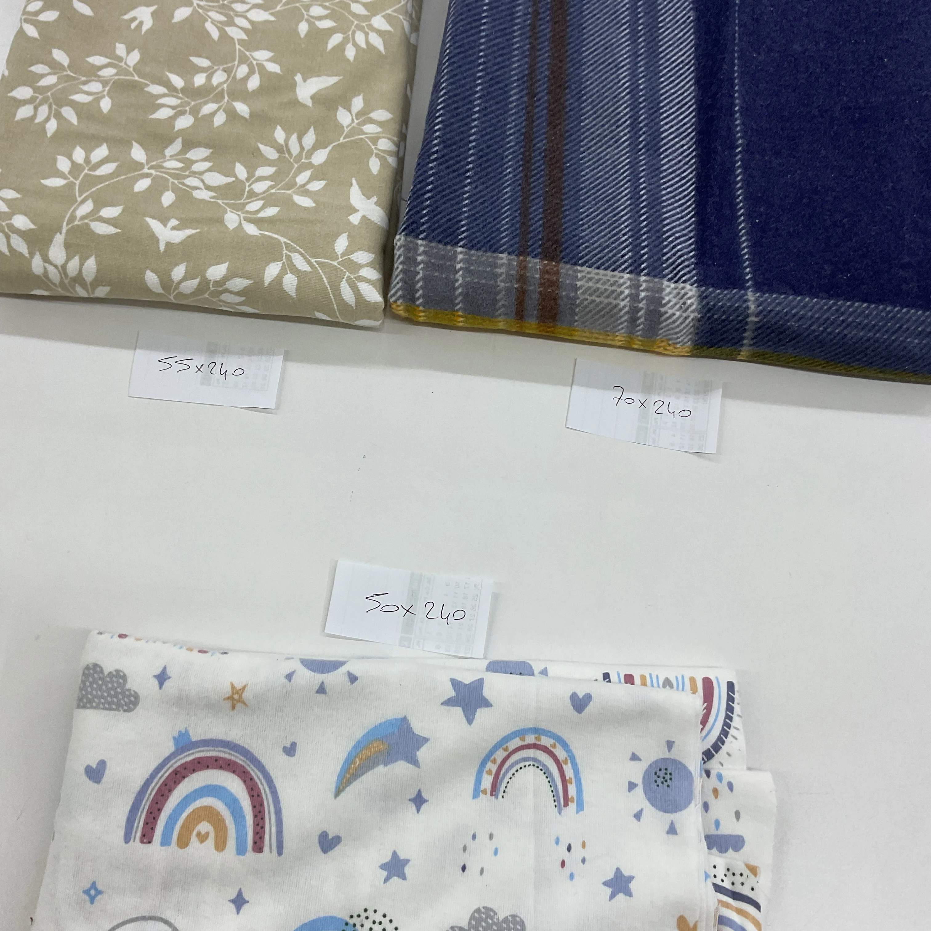 3’lü Set Parça Pazen Kumaş 