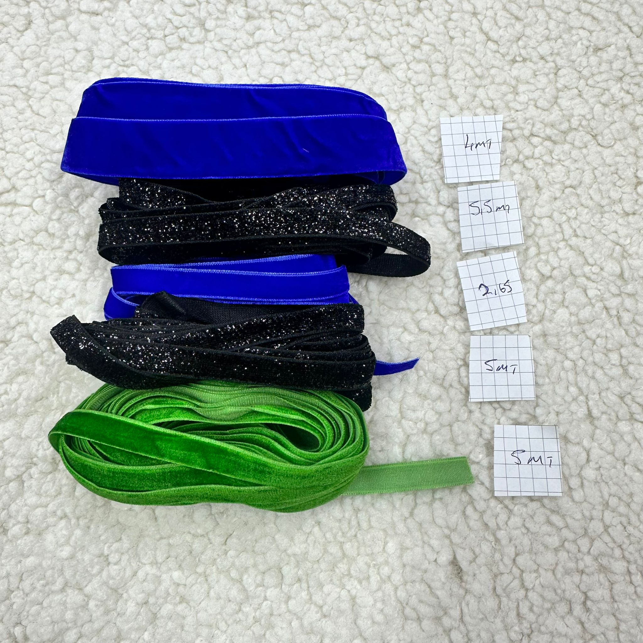 G-15 Kadife Kurdele Set