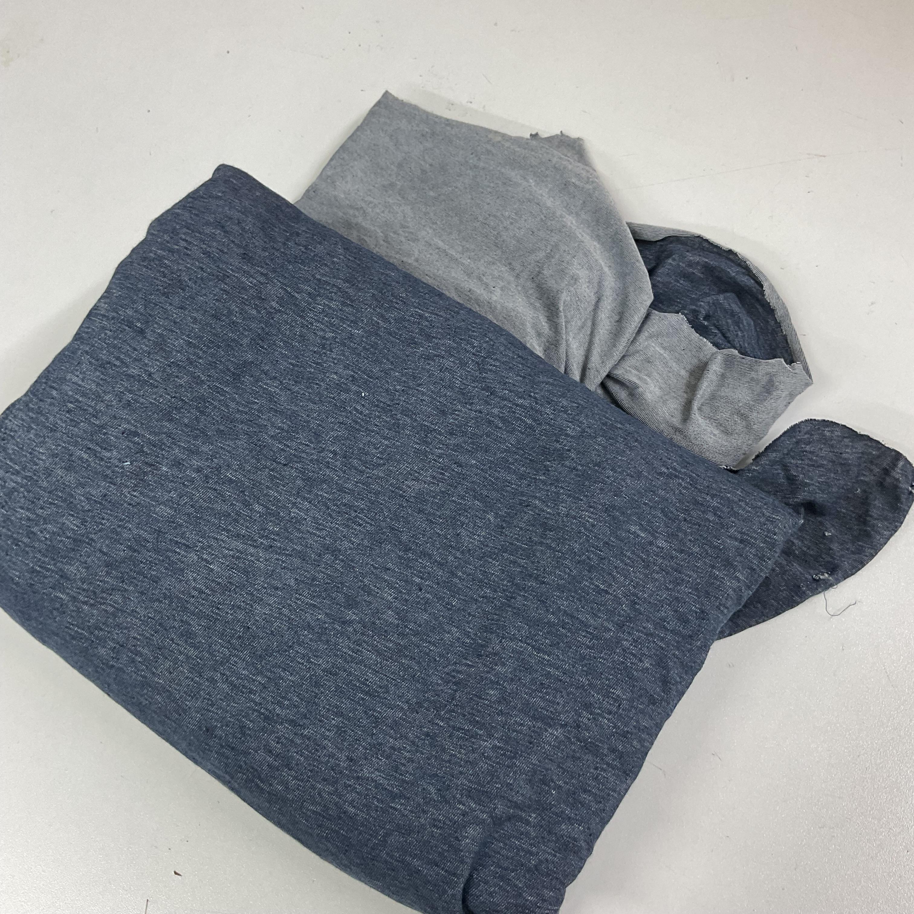 Denim Pamuklu İnce Penye Kumaş 300 gr