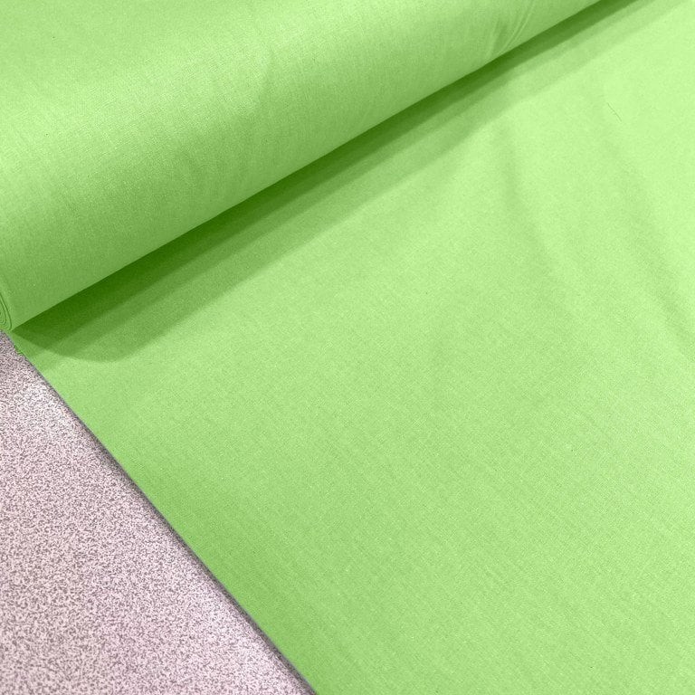 Yeşil Poplin Kumaş