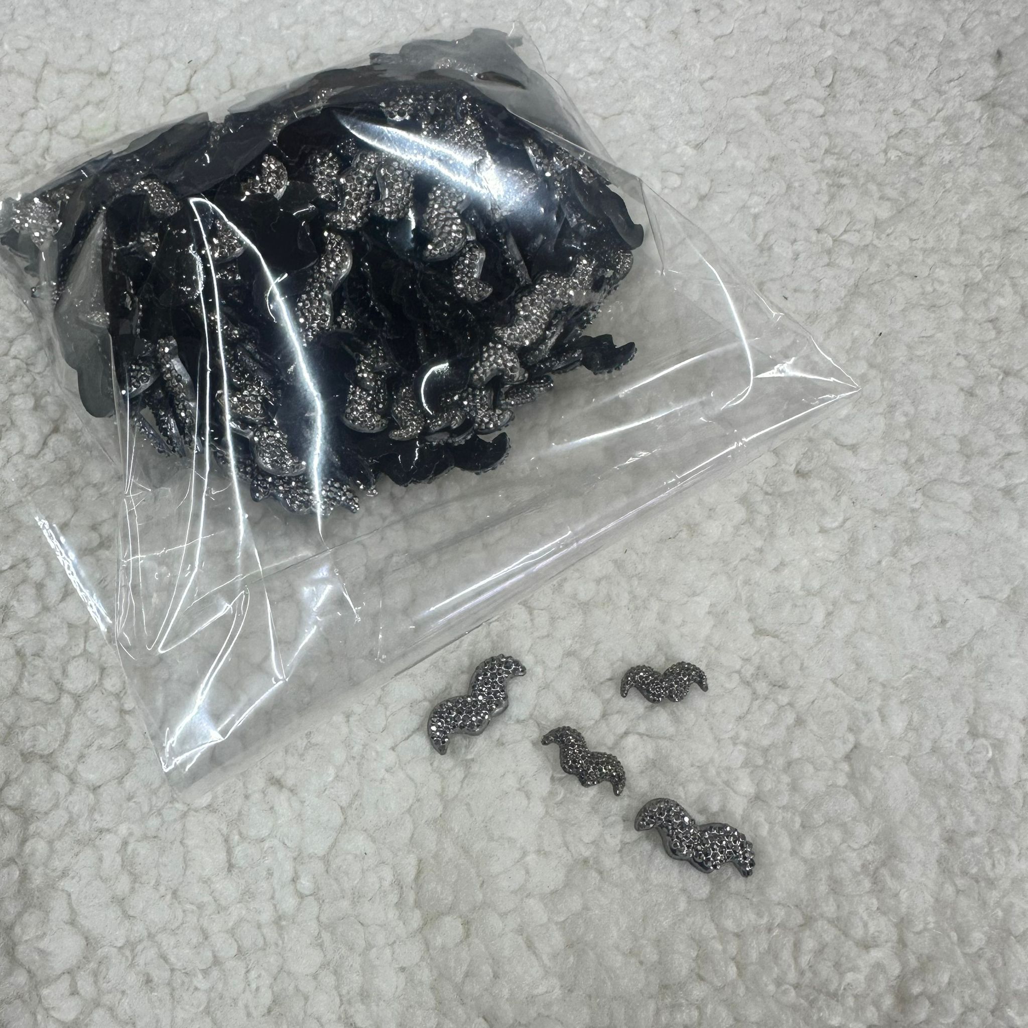 Siyah Bıyık Mika Süs Paket