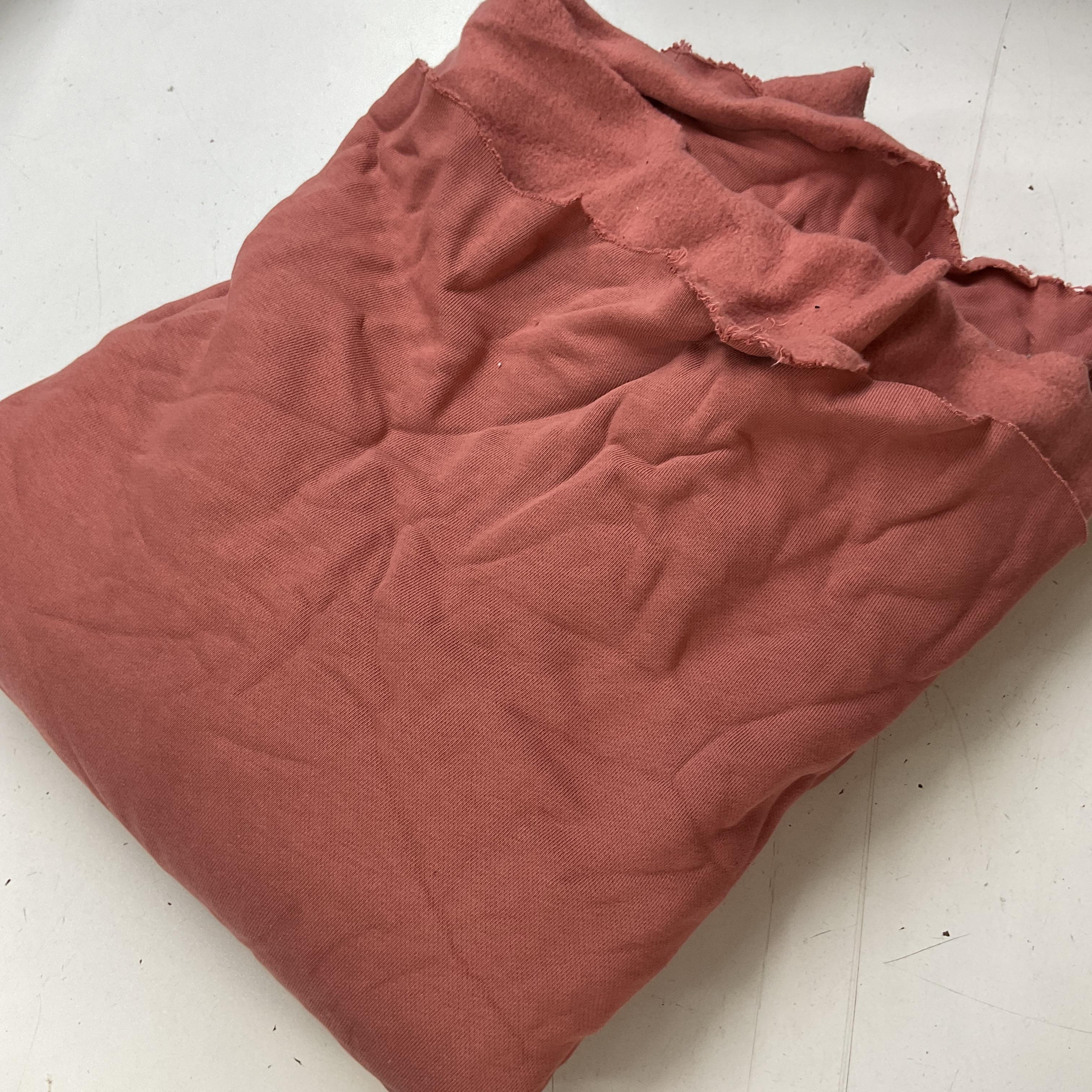 Koyu Mercan Üç İplik Penye Kumaş 800 gr 