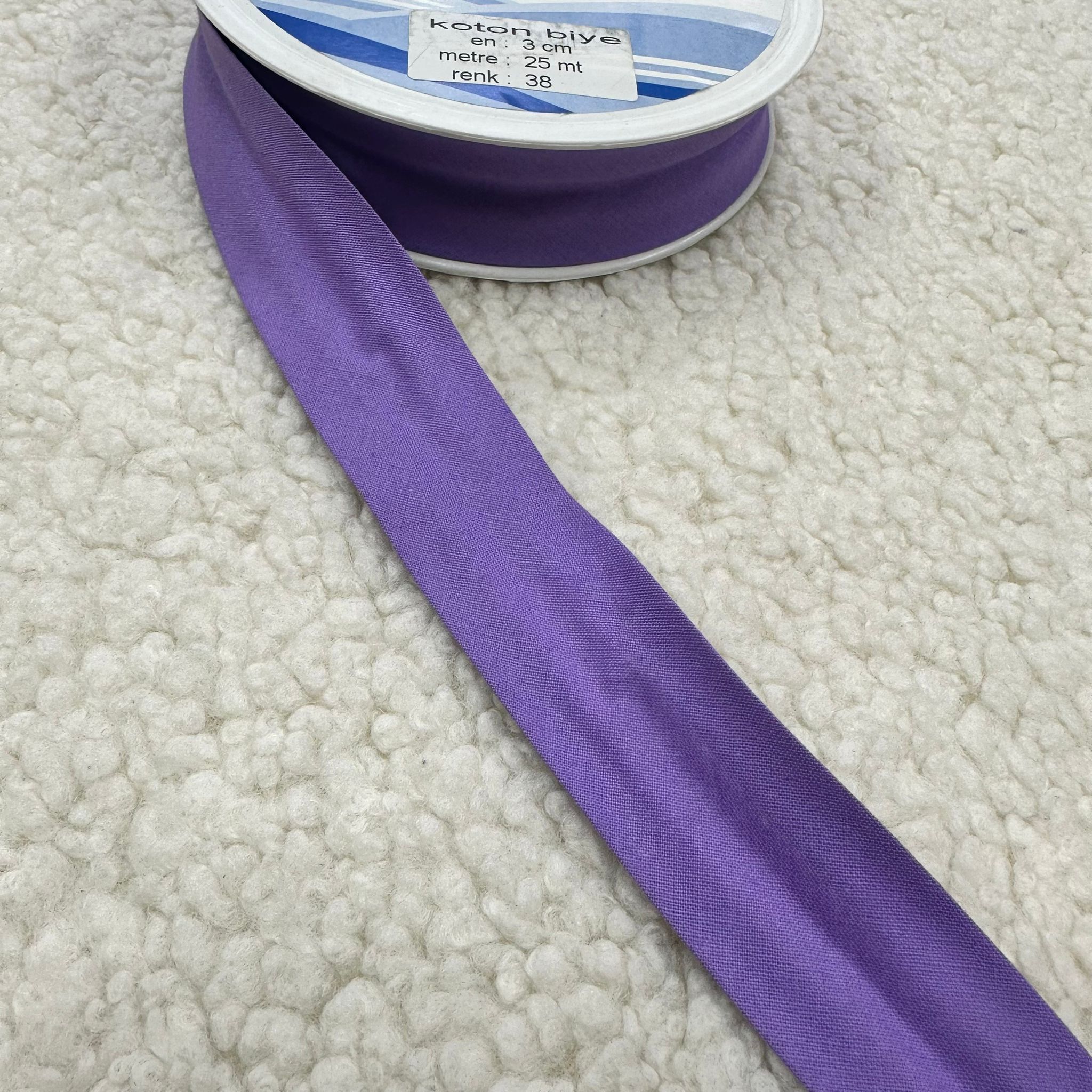 Renk No 38 Biyetex Koton Biye 3 Cm