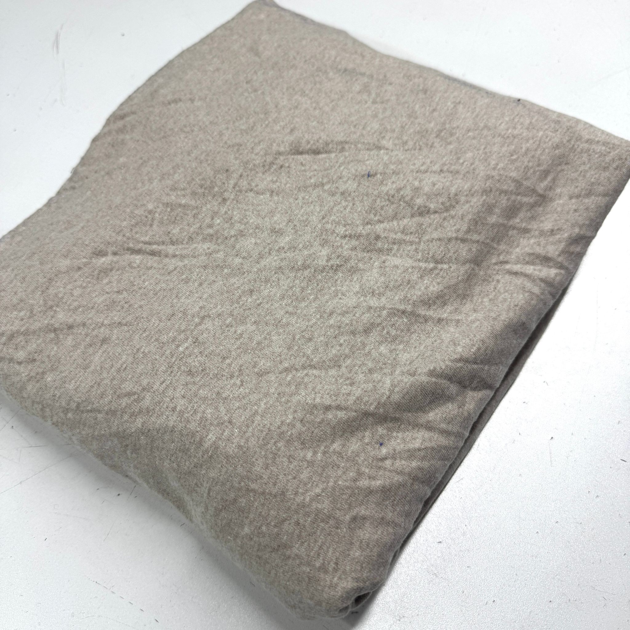Bej Pamuklu İnce Penye Kumaş 500 gr