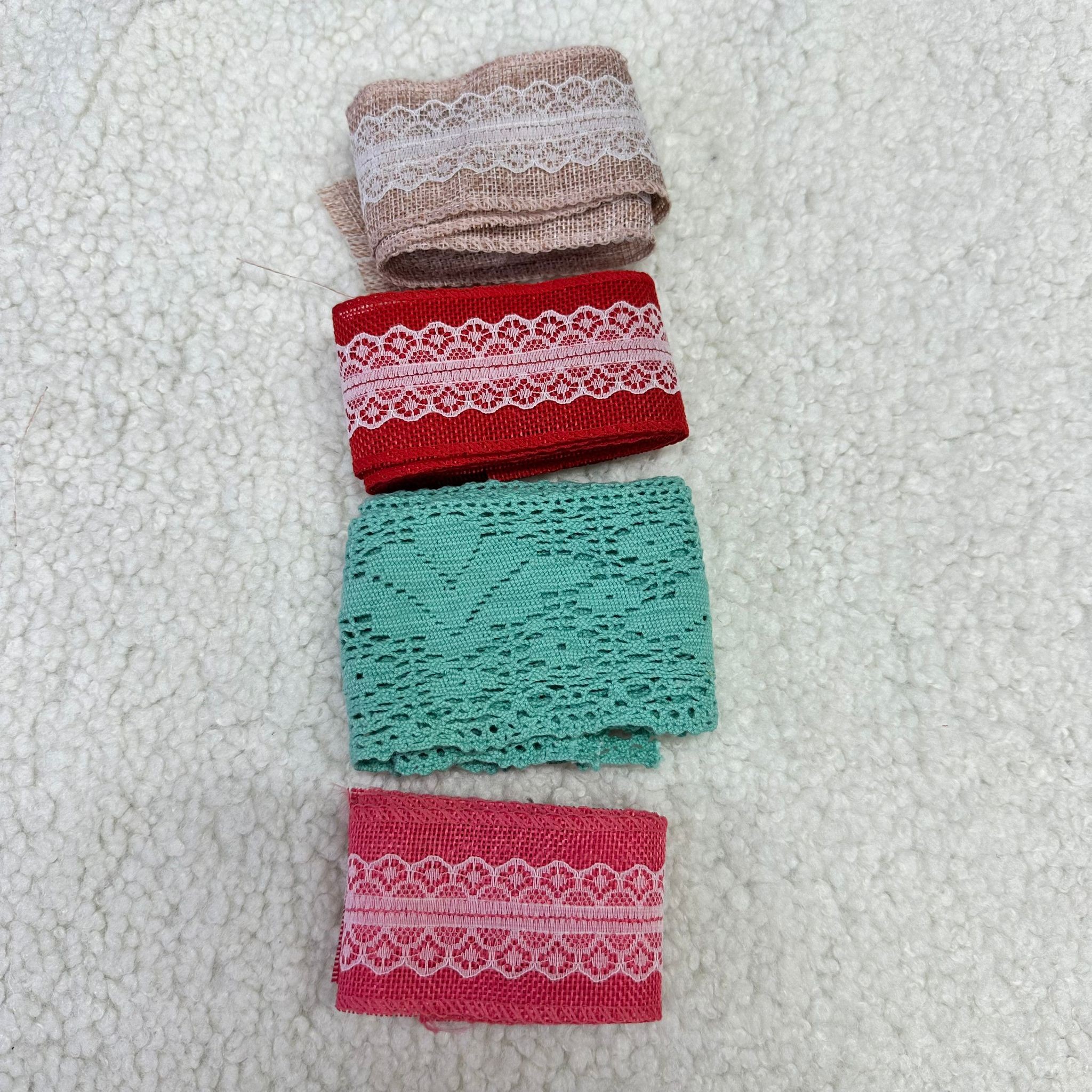 No:17 Jüt Kurdele Dantel Set