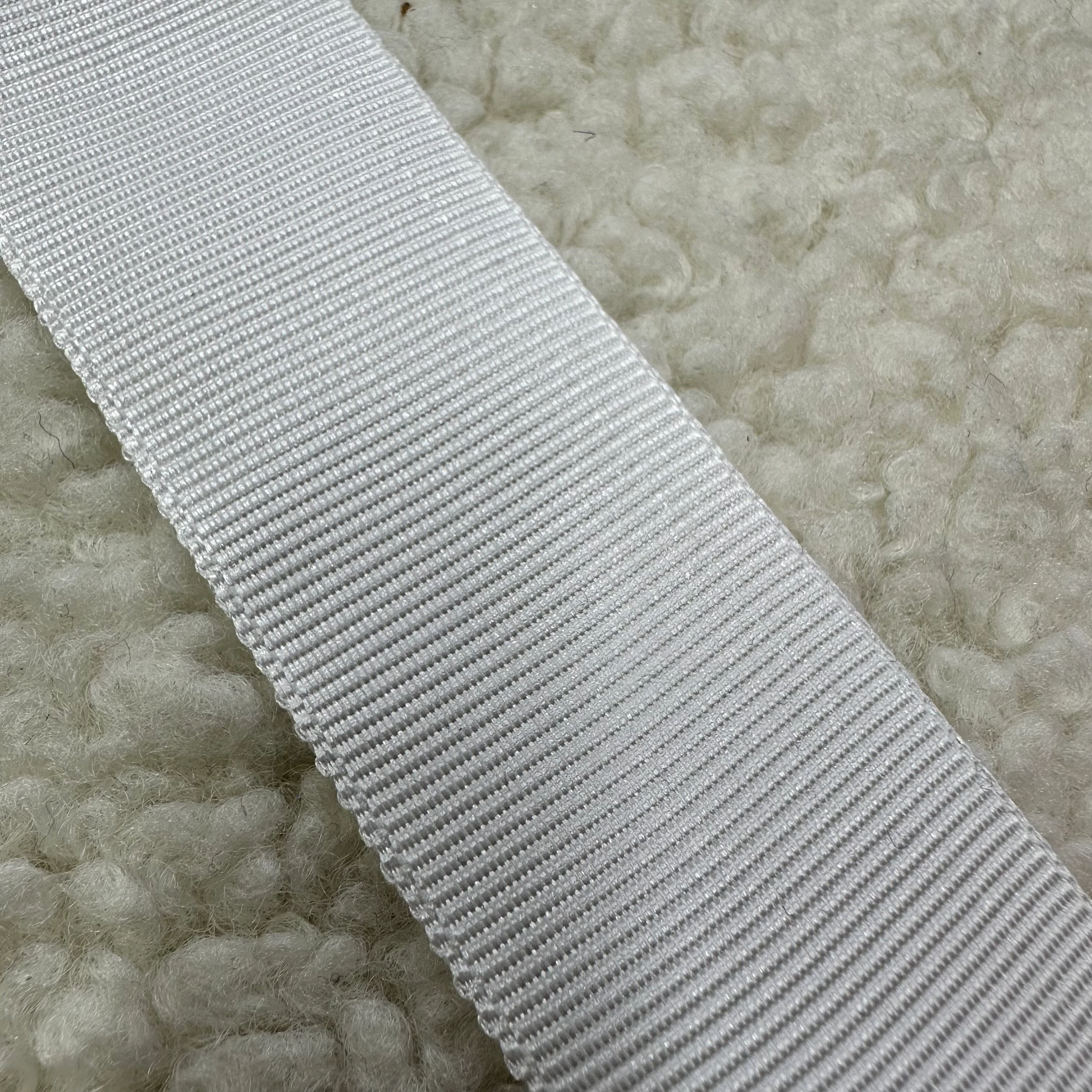 3 Cm Beyaz Grogren Metrelik Kurdele 