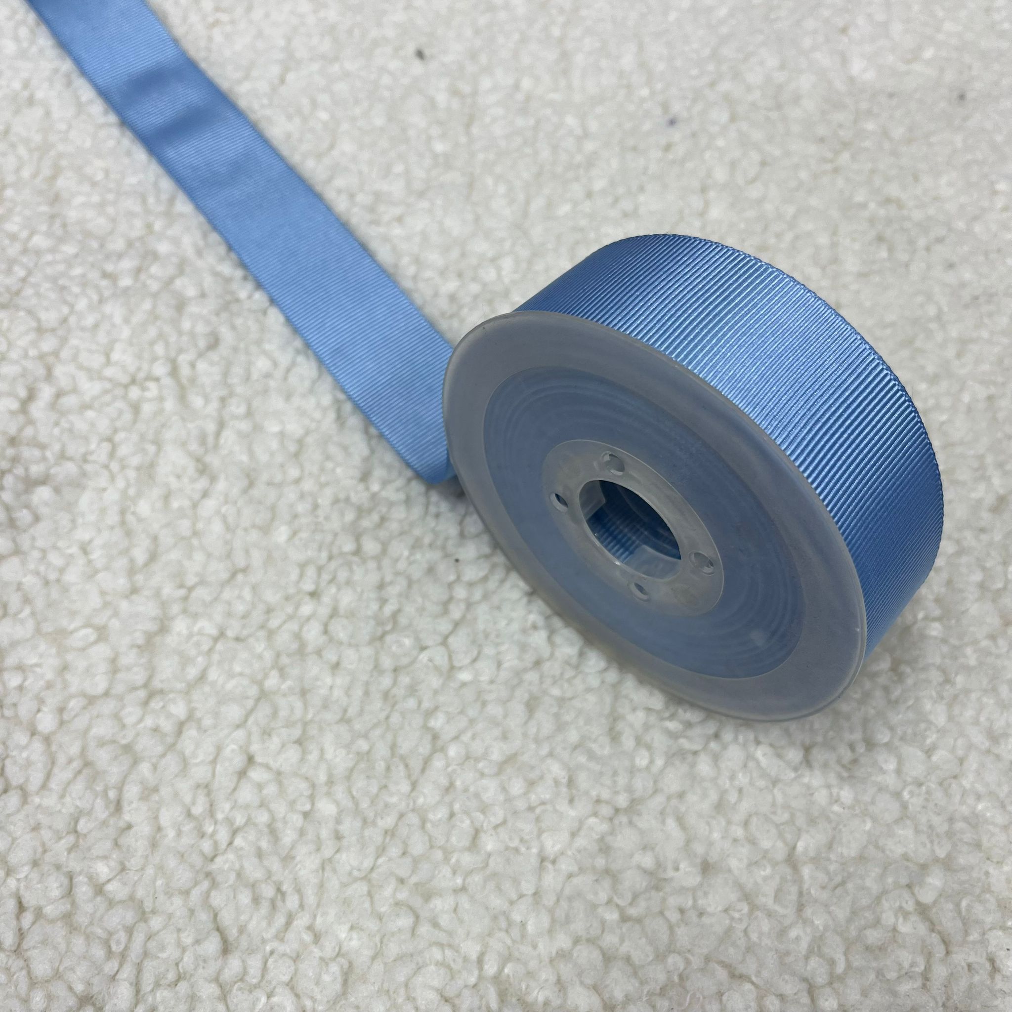 Mavi 3 Cm Top Grogren Kurdele
