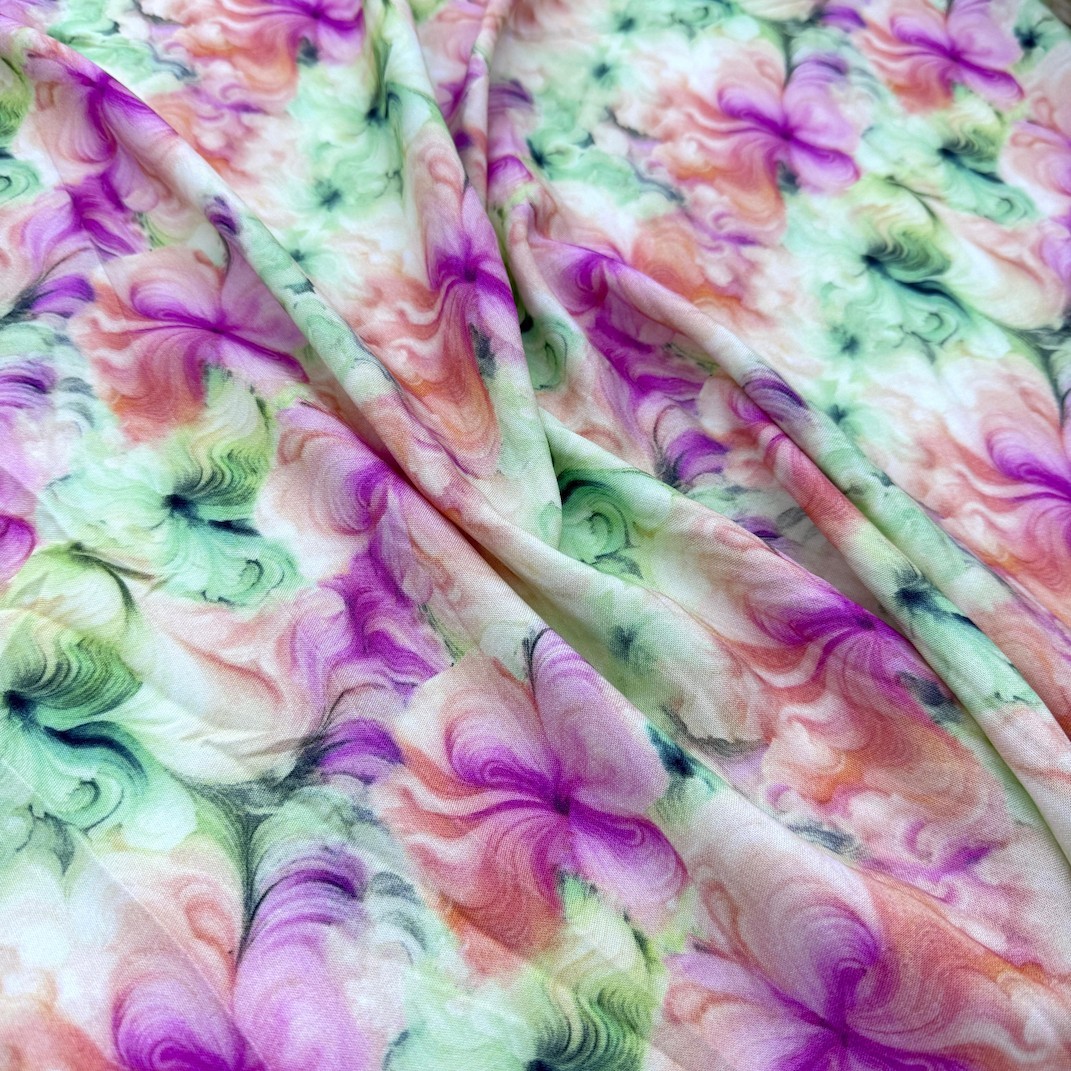 Duman Batik Viskon Kumaş