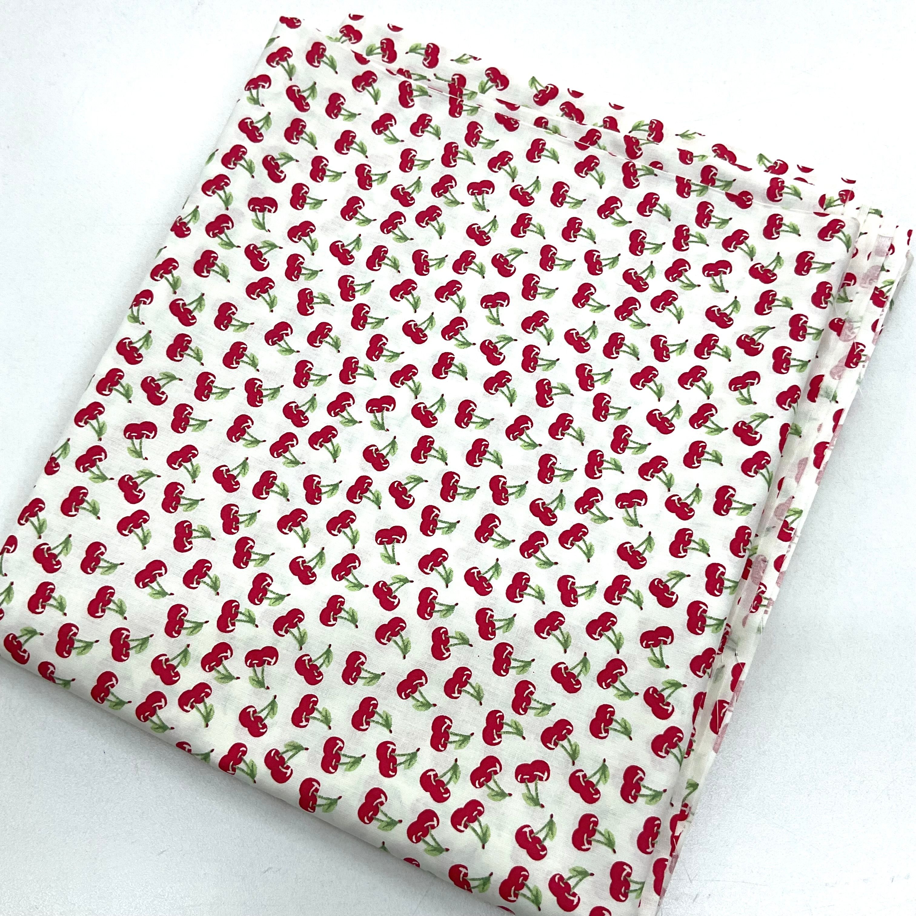 Kiraz 100*240 cm Parça Poplin Kumaş