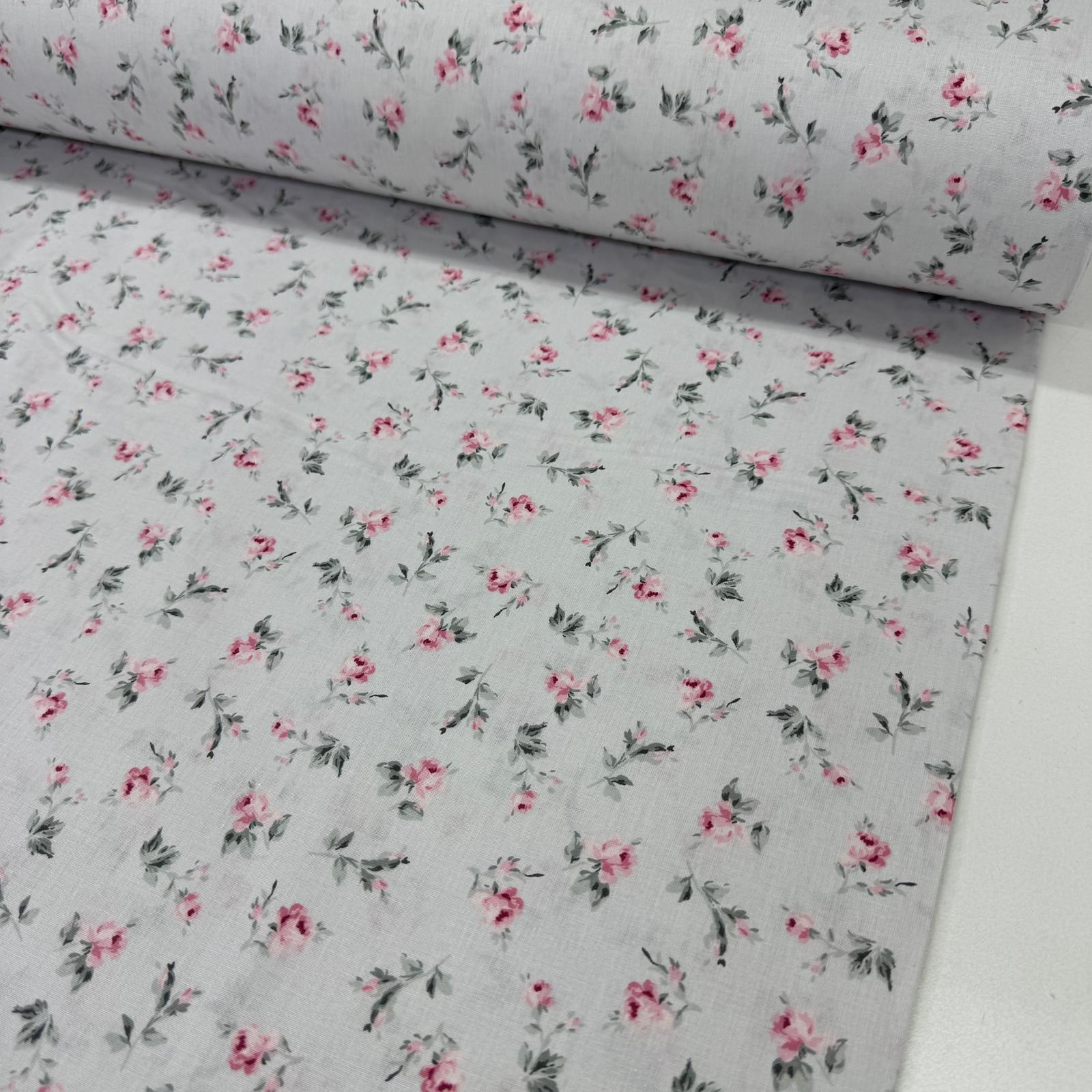 Minik Güller Poplin Kumaş