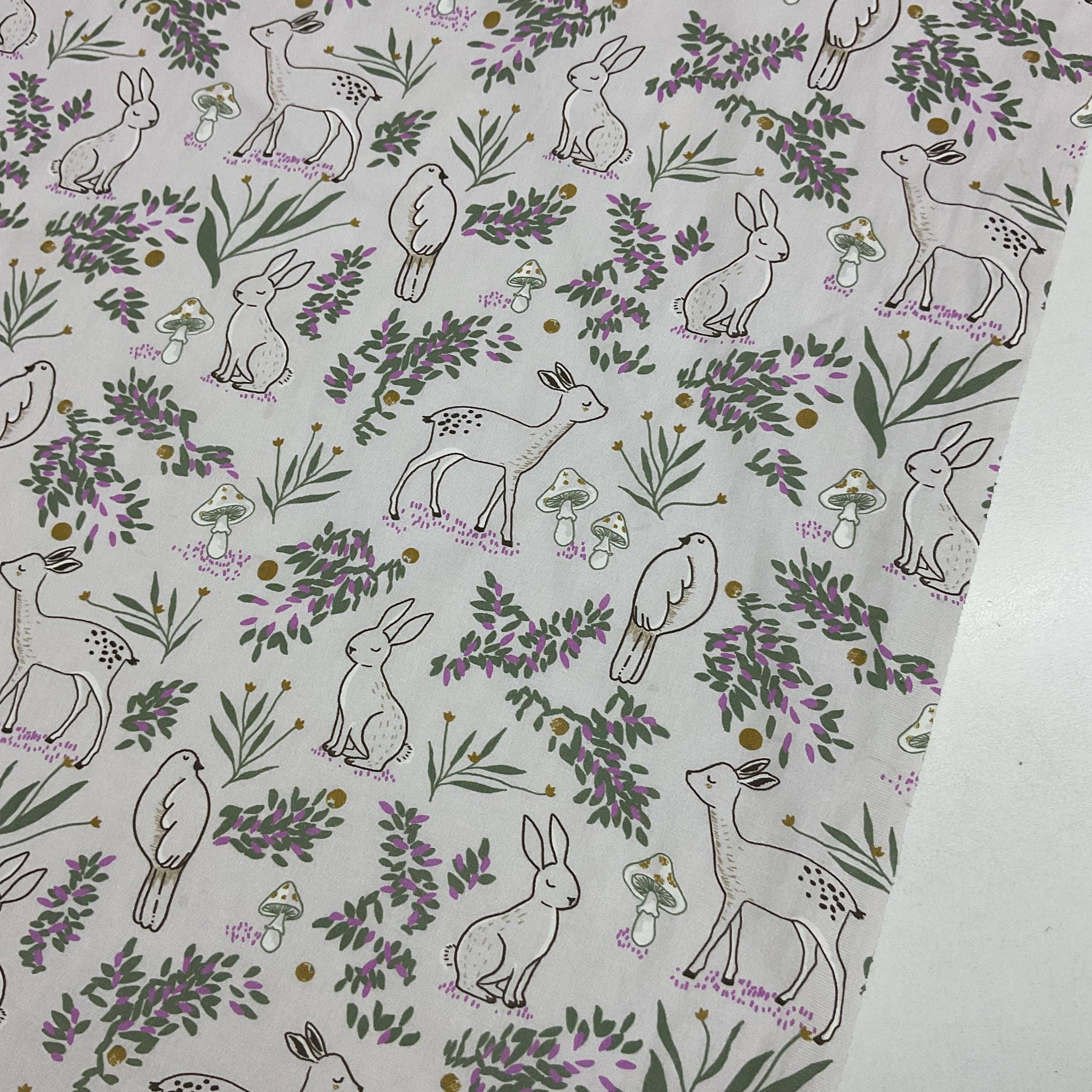 Hayvanlar Alemi Premium Poplin Kumaş