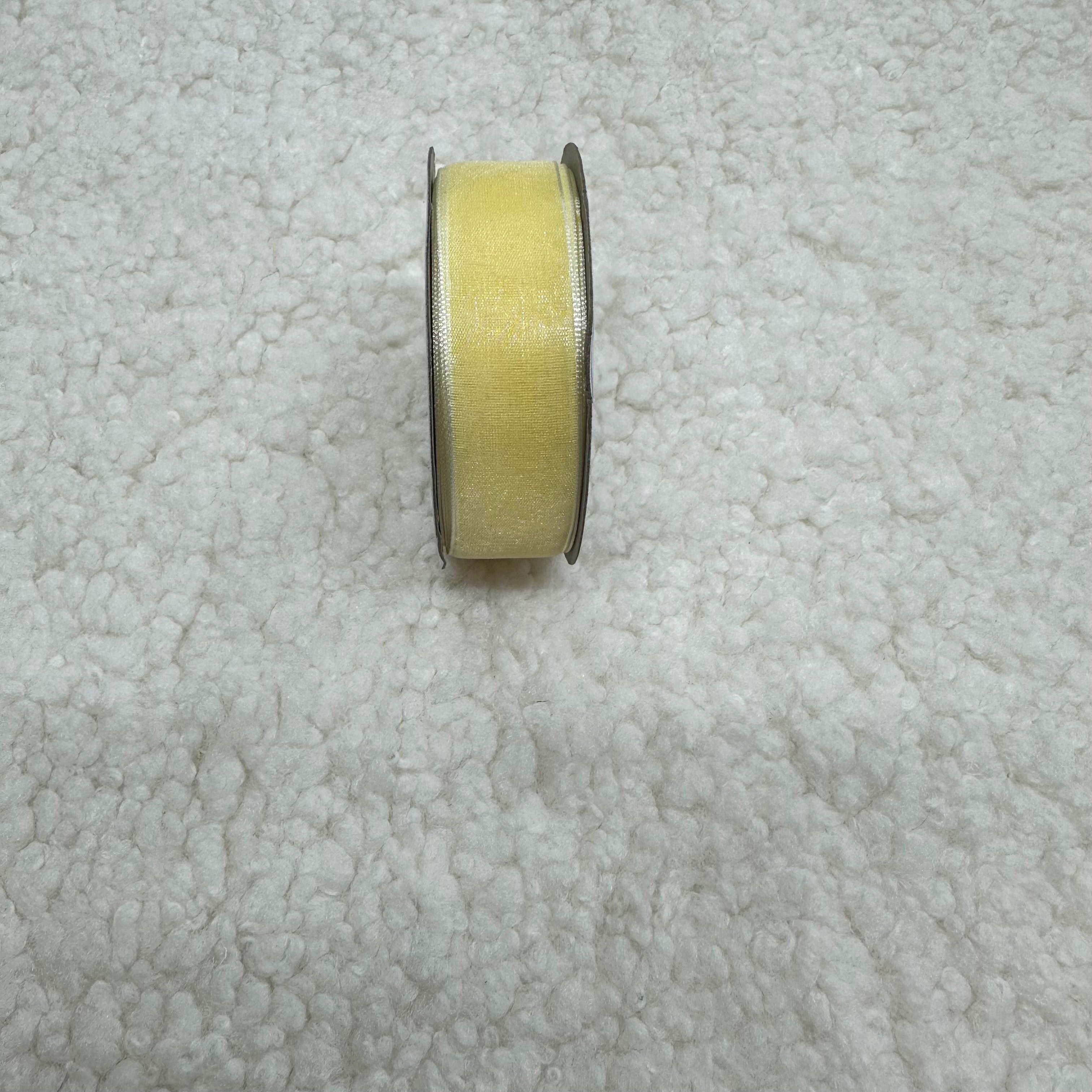 Krem Organze Kurdele 2 Cm