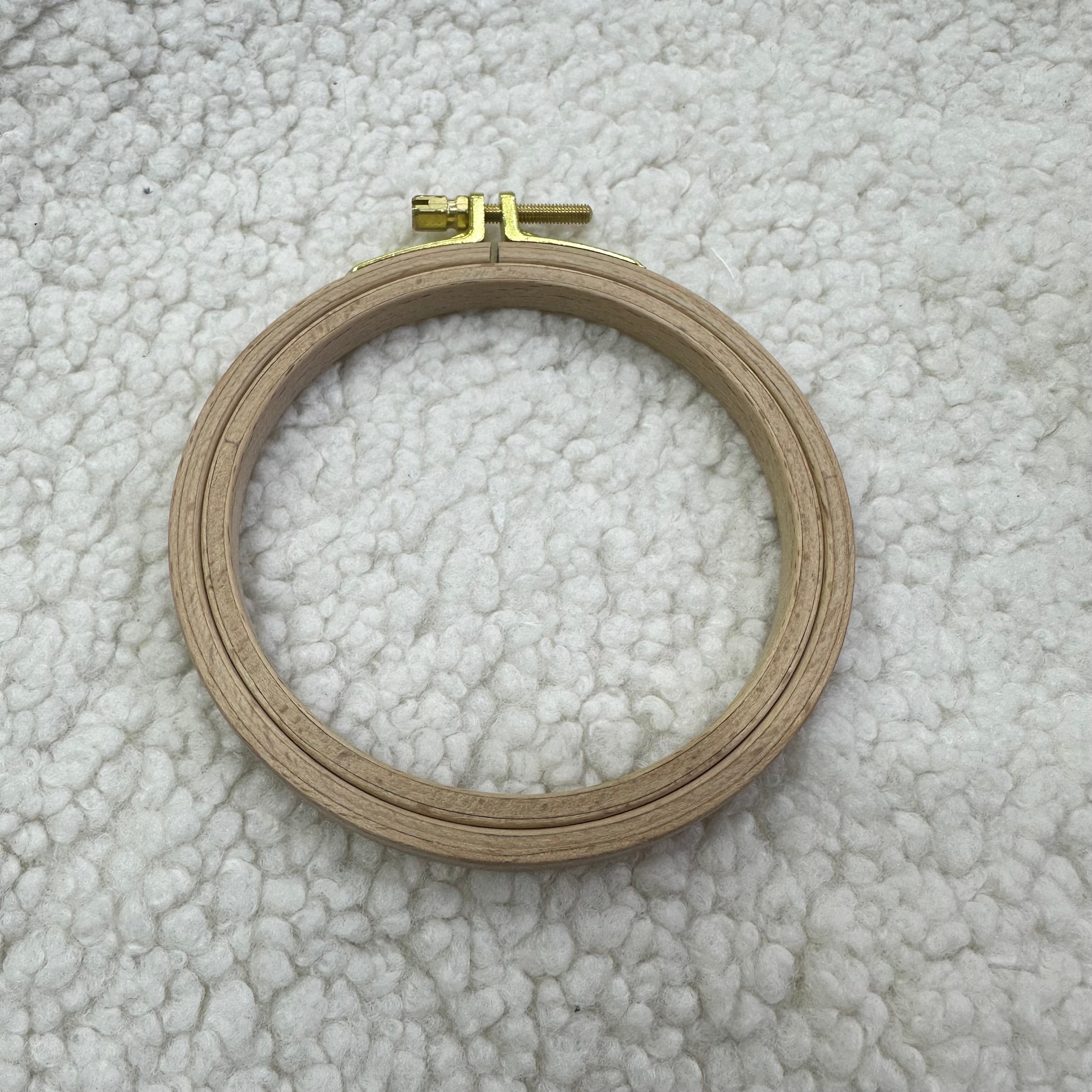 Nurge Ahşap 8 Mm Vidalı Kasnak No 1 - 8 Cm