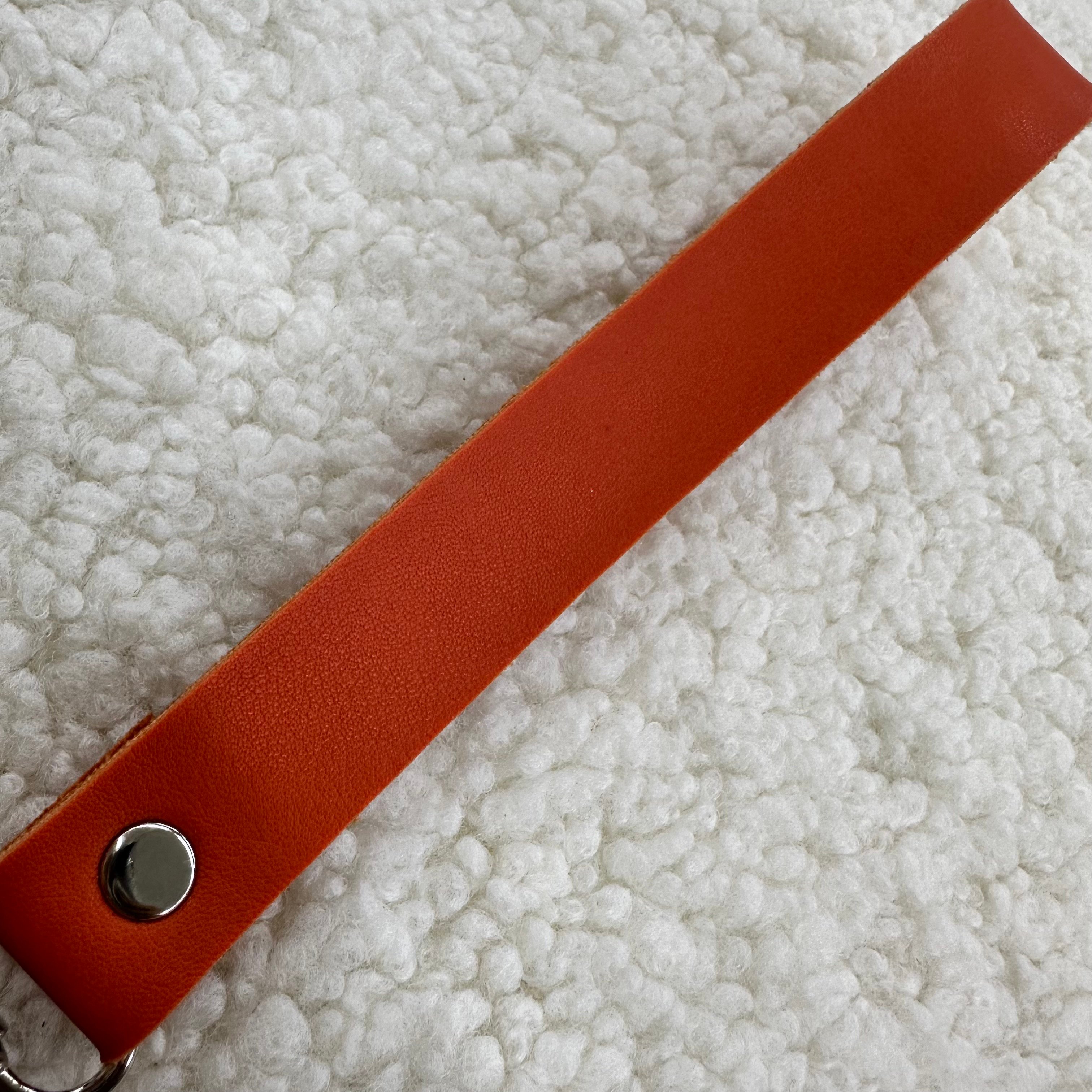 Turuncu Clutch Çanta Sapı