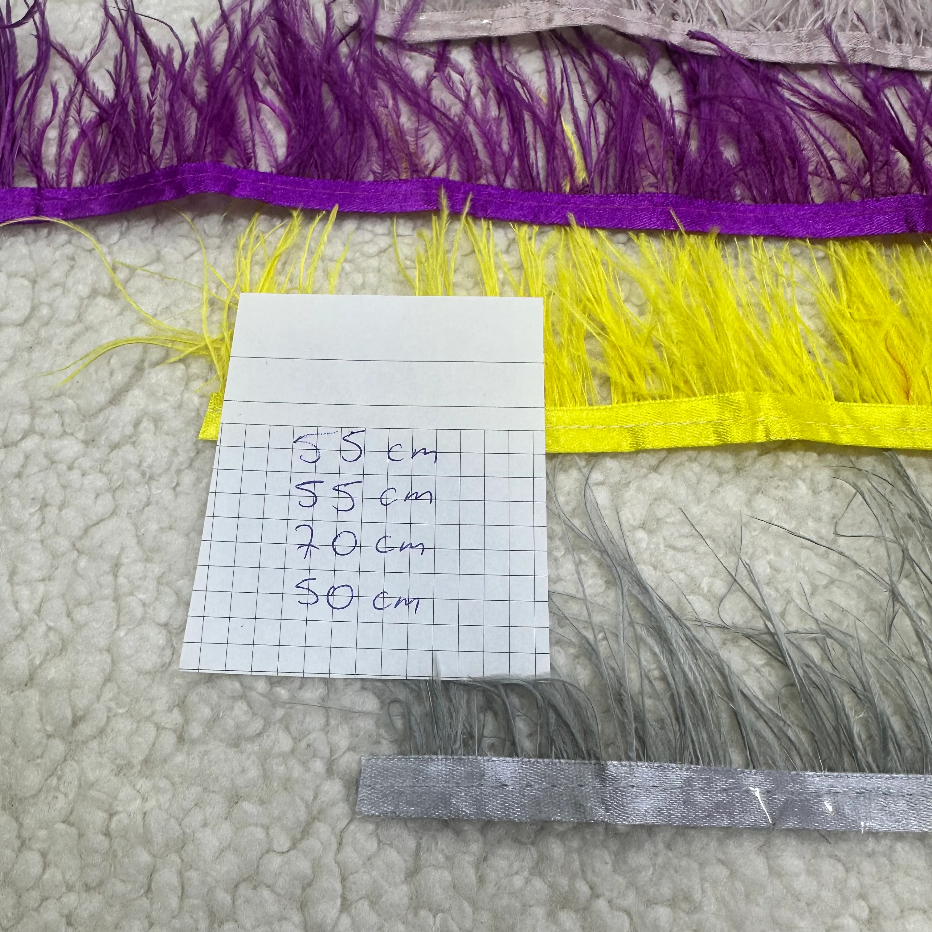 Deve Kuşu Tüyü Set 