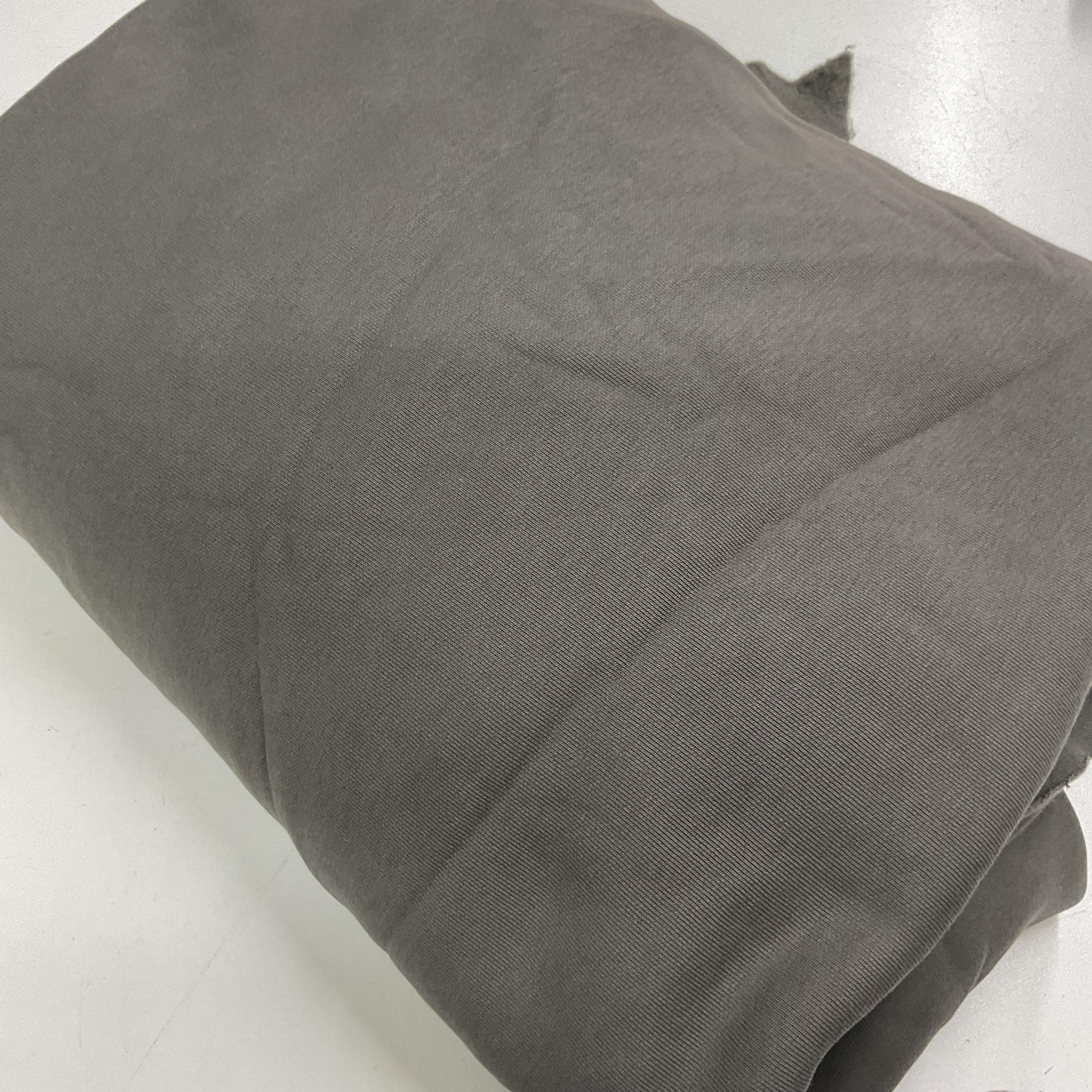 Koyu Gri Üç İplik Şardonlu Penye Kumaş 800 gr