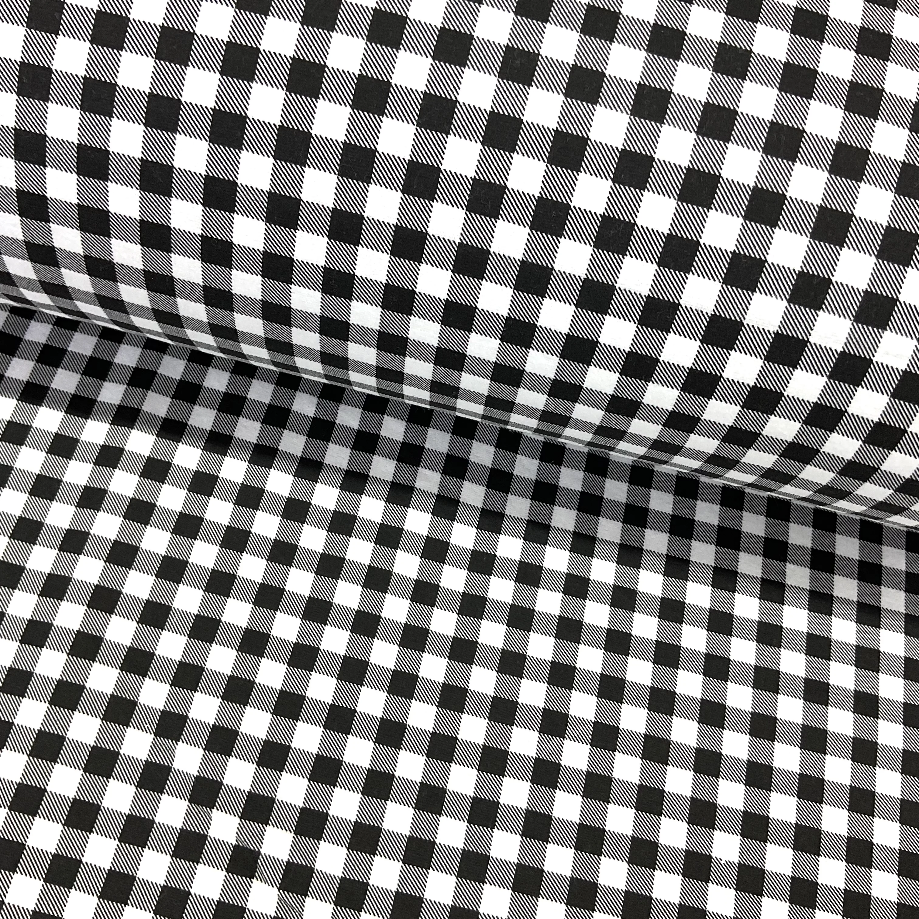 Siyah Pötikare Pazen Kumaş