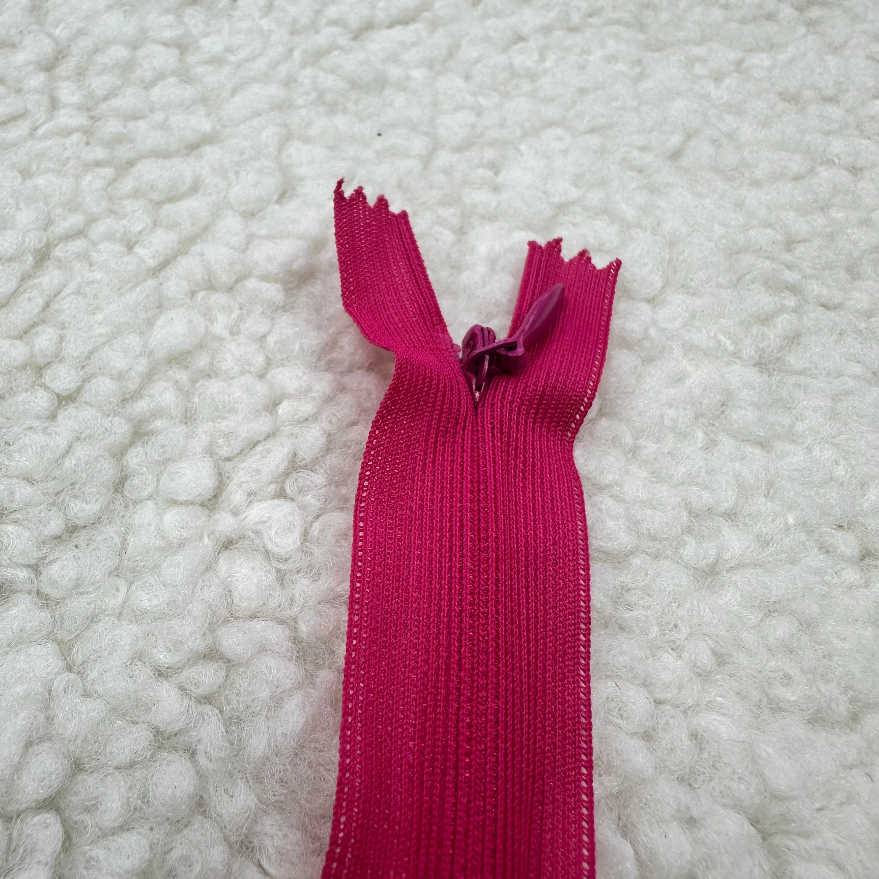 Fuşya Gizli Fermuar