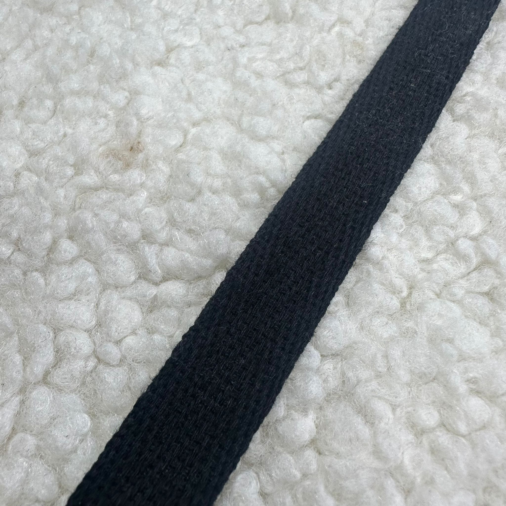 Siyah 2 Cm Pamuk Kolon Şerit