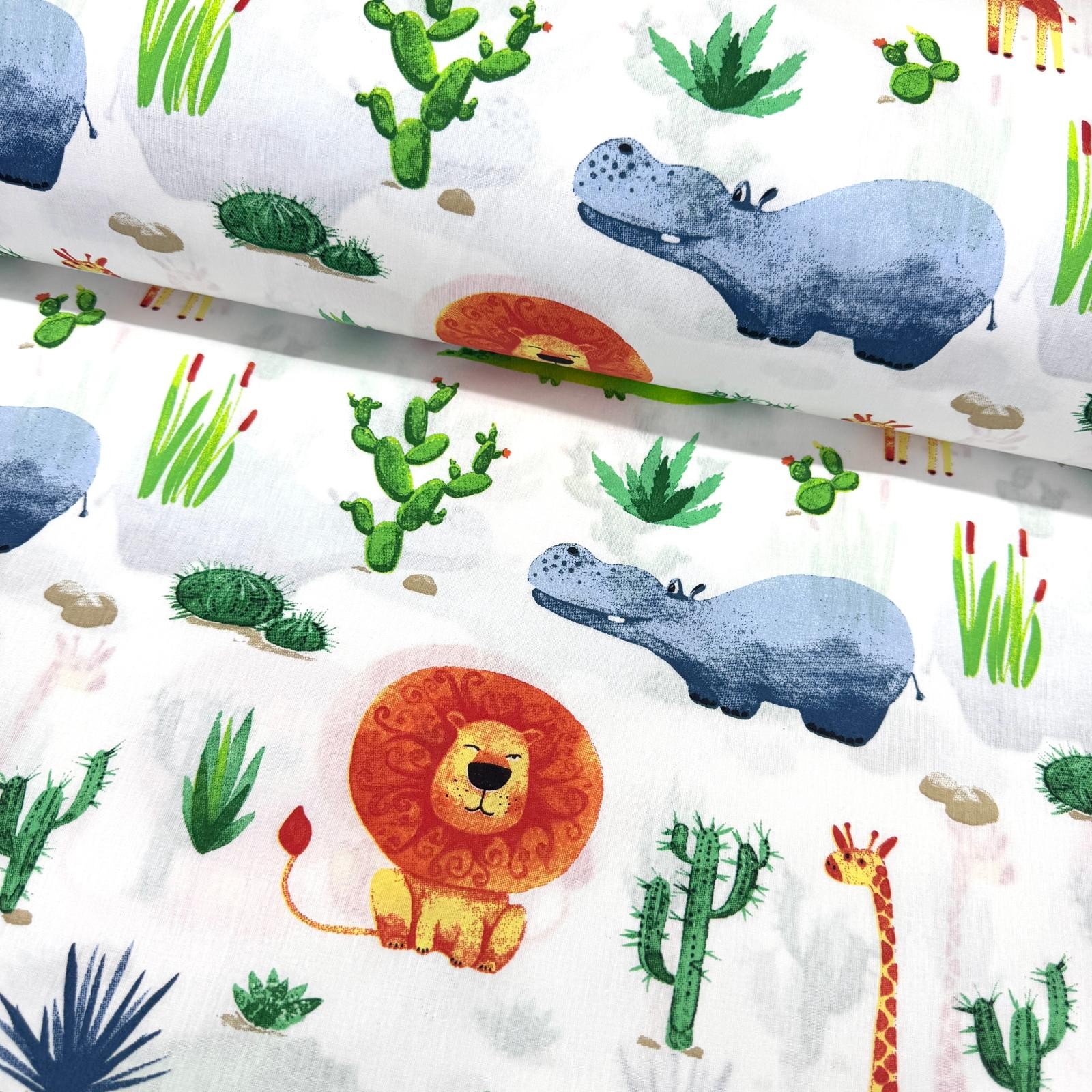 Jungle Poplin Kumaş