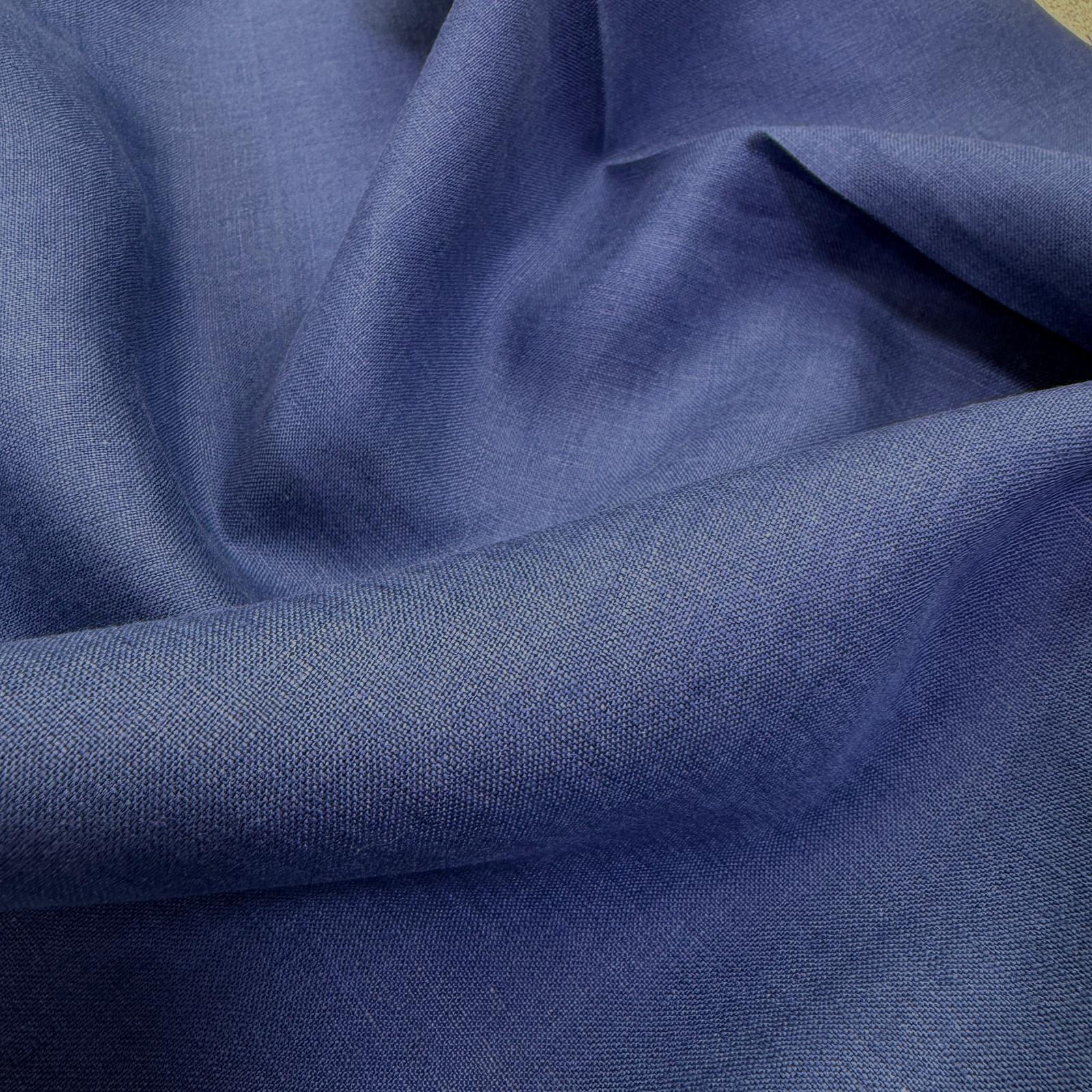 Yaban Mersini Ham %100 Keten Kumaş