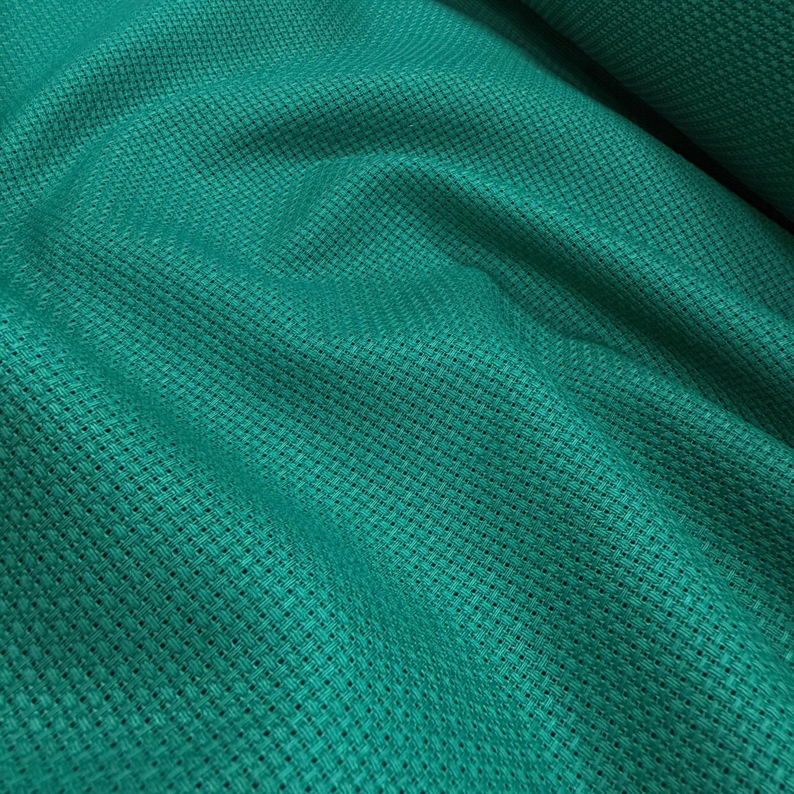 Petrol Yeşil Etamin Kumaş