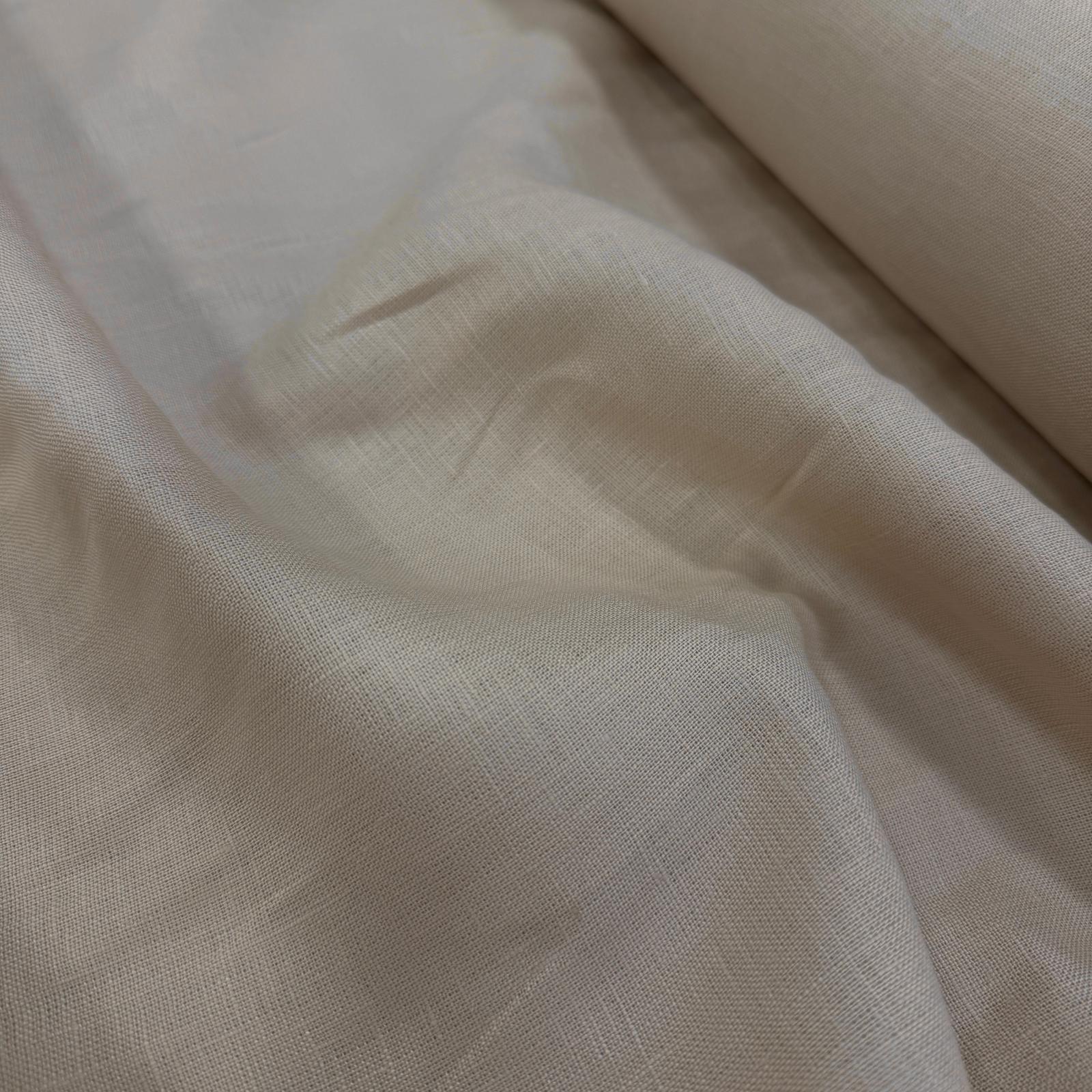 Taş Sicilya Serisi Ham %100 Keten Kumaş