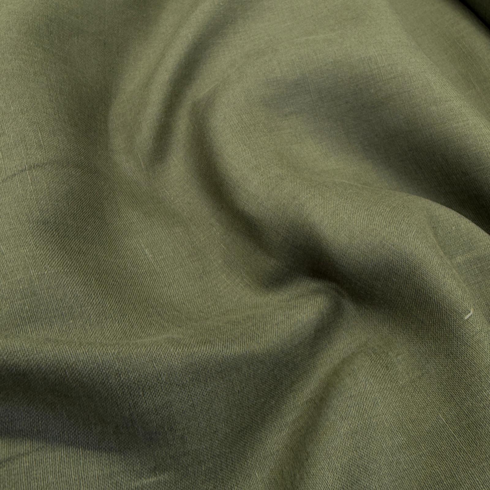 Çağla Yeşil Ham %100 Keten Kumaş