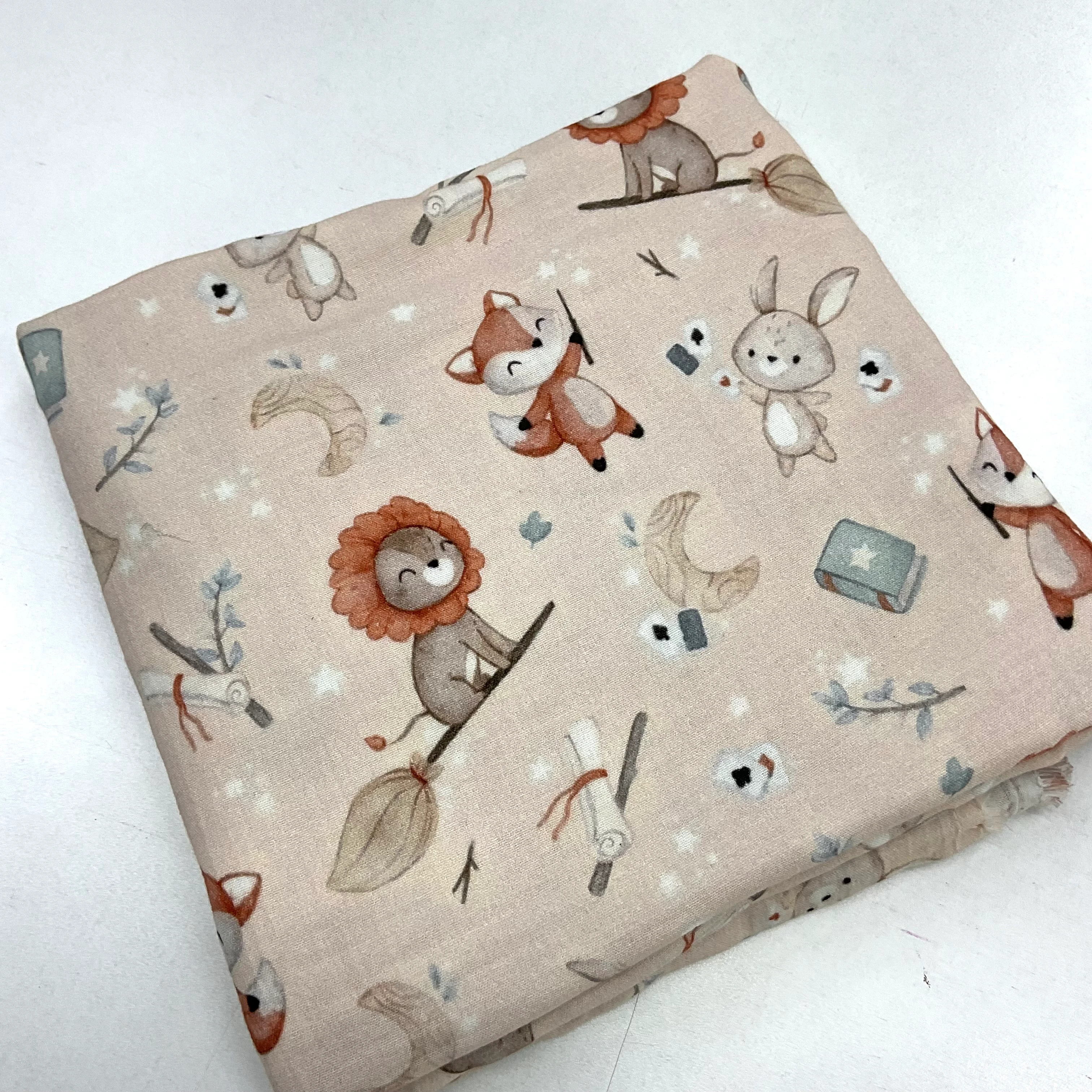 Animals 90*160 cm Parça Dijital Baskı Müslin Kumaş