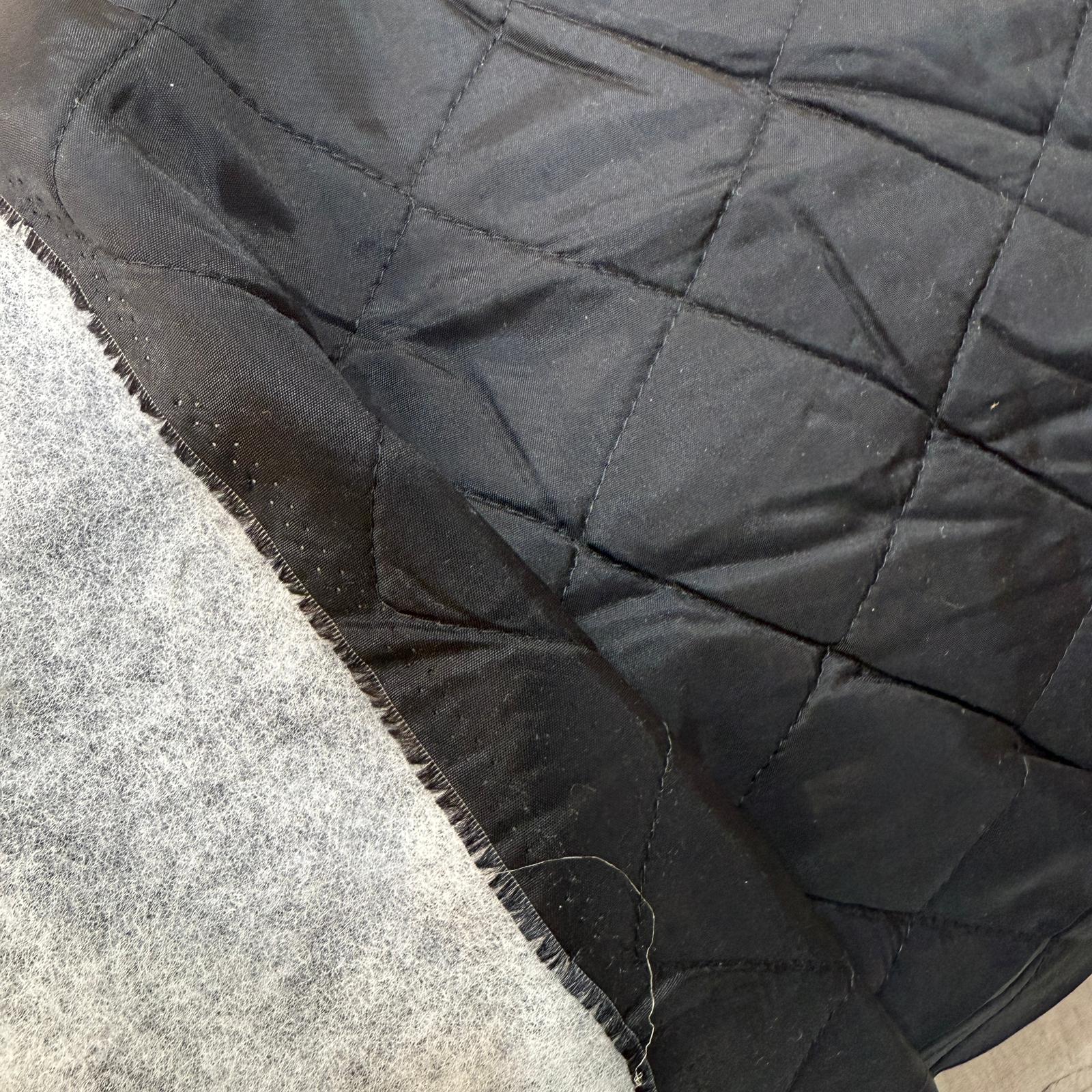 Siyah Astar Kapitone Kumaş