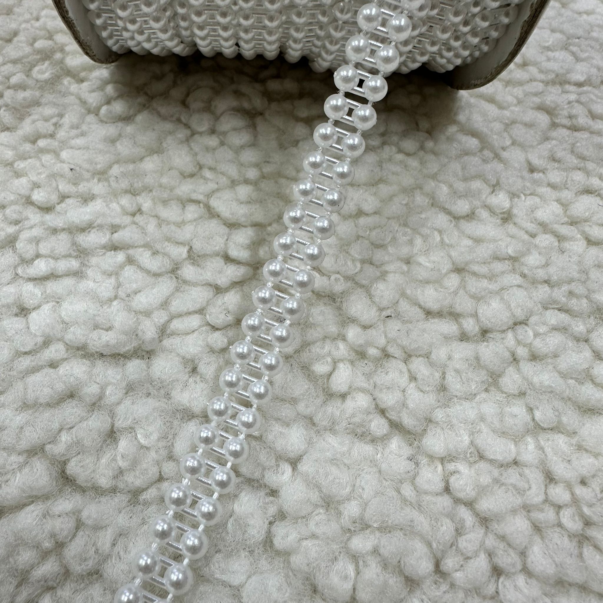 Top Çift Sıra Beyaz İnci