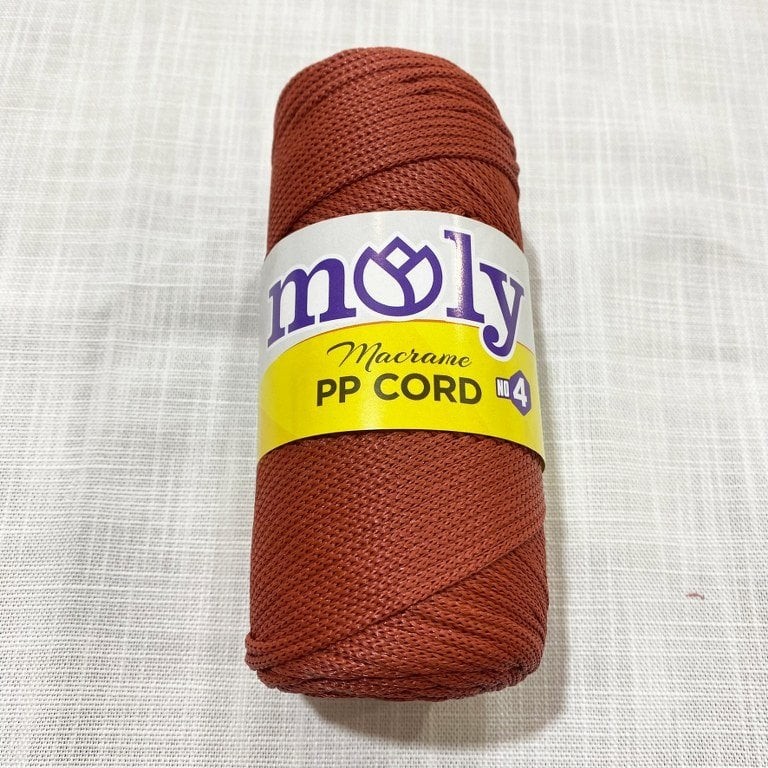 Moly PP Cord Kiremit Polyester Makrome İpi