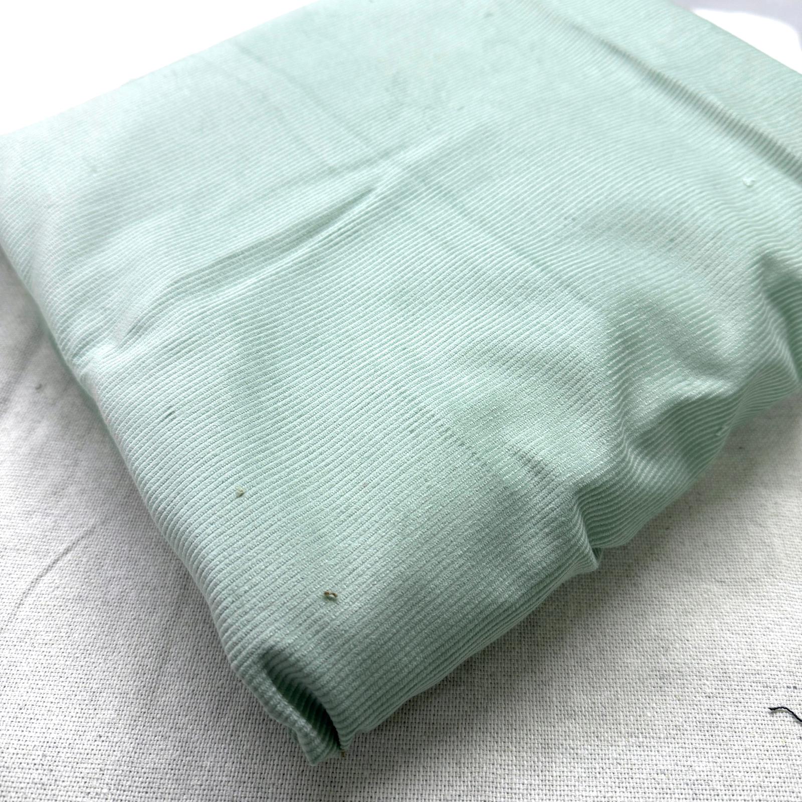 Mint No:7 180*140 cm Parça Fitilli Kadife Kumaş