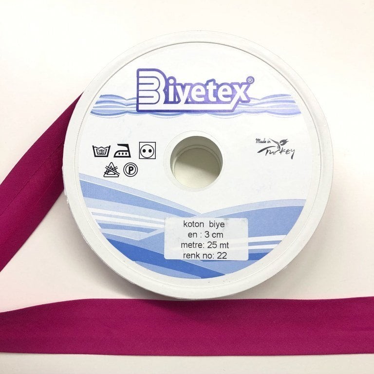 Renk No 22 Biyetex Koton Biye 3 Cm