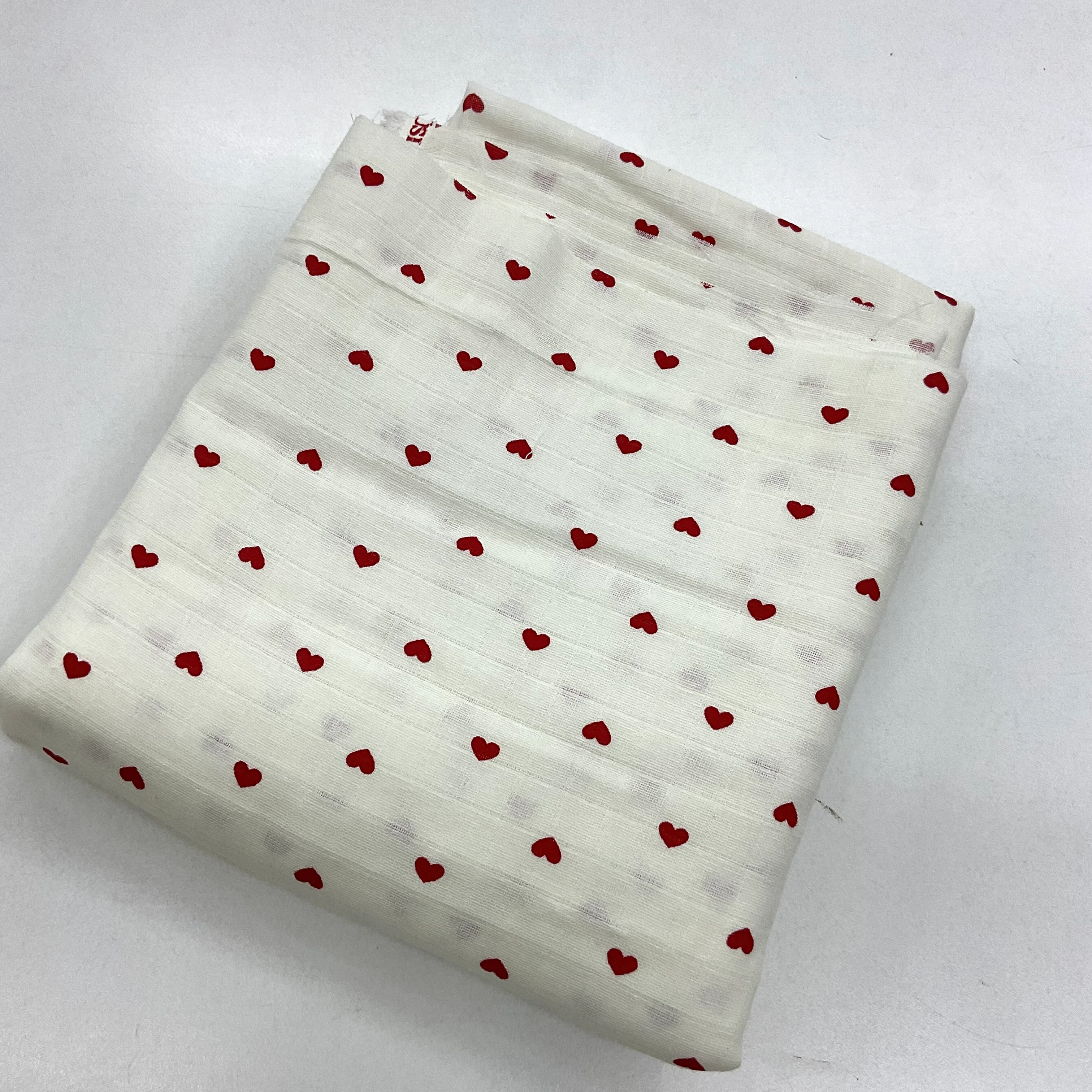 Mini Kalpler 100*180cm Parça Müslin Kumaş