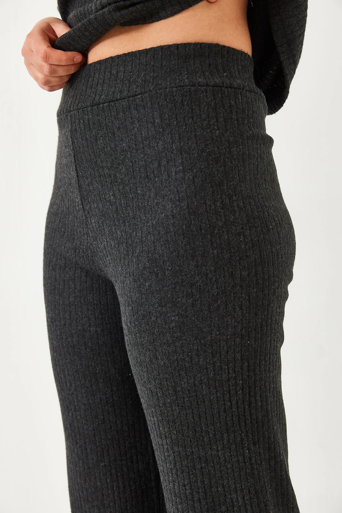 Bisiklet Yaka Basic Alt-Üst Pamuklu Örme Takım