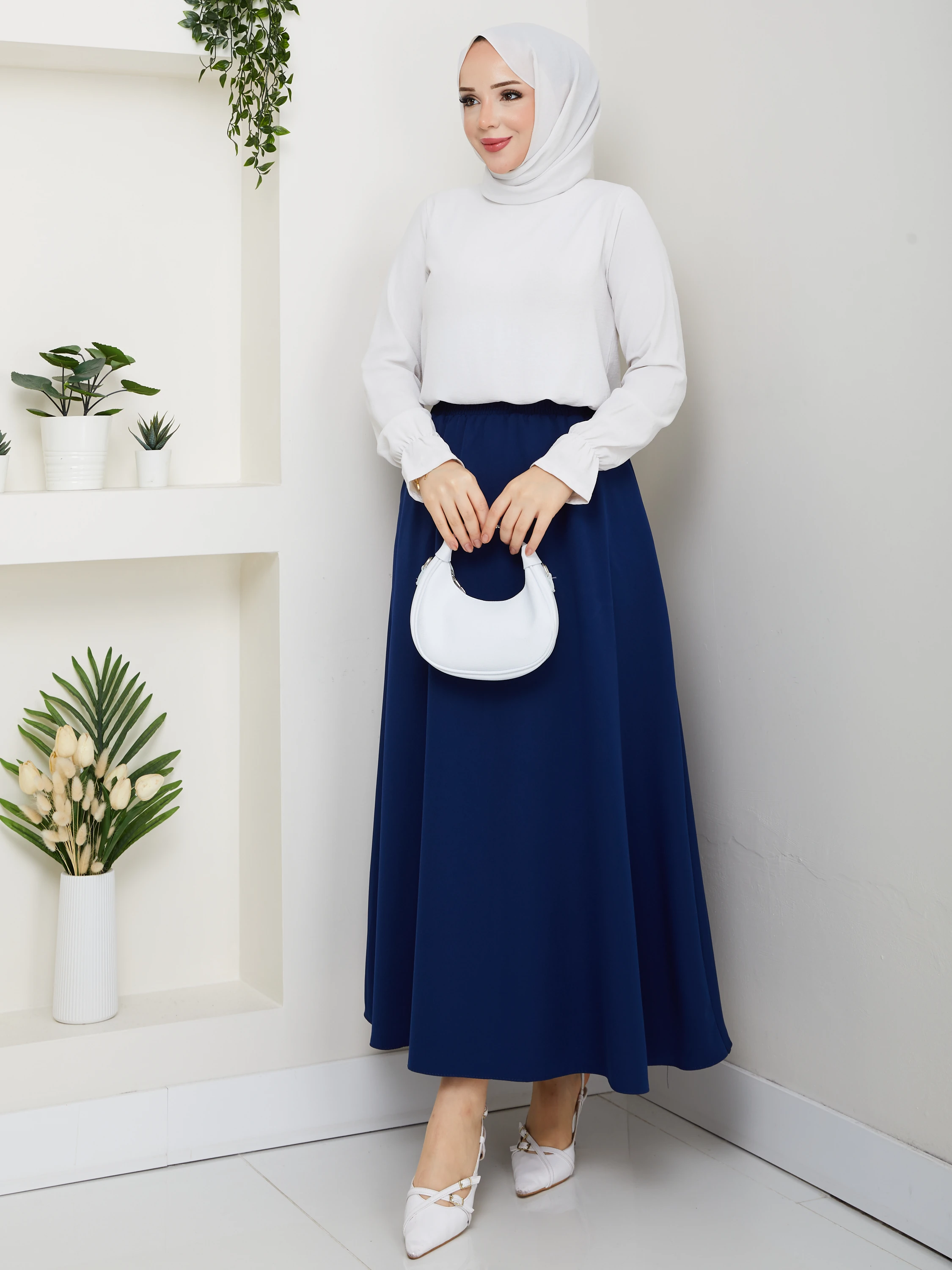 Basic Cepli Rahat Kesim Maxi Etek