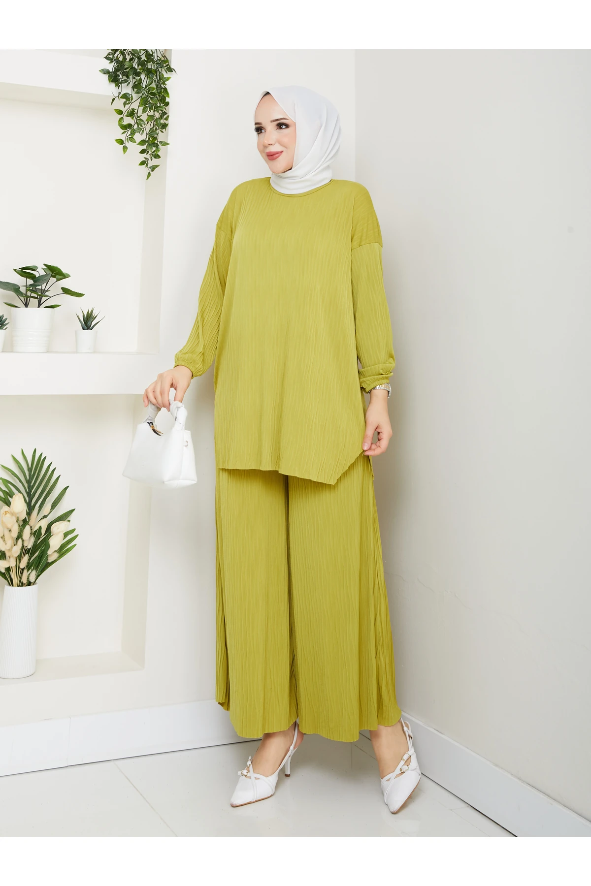 Kadın Crush Takım - Yağ Yeşili