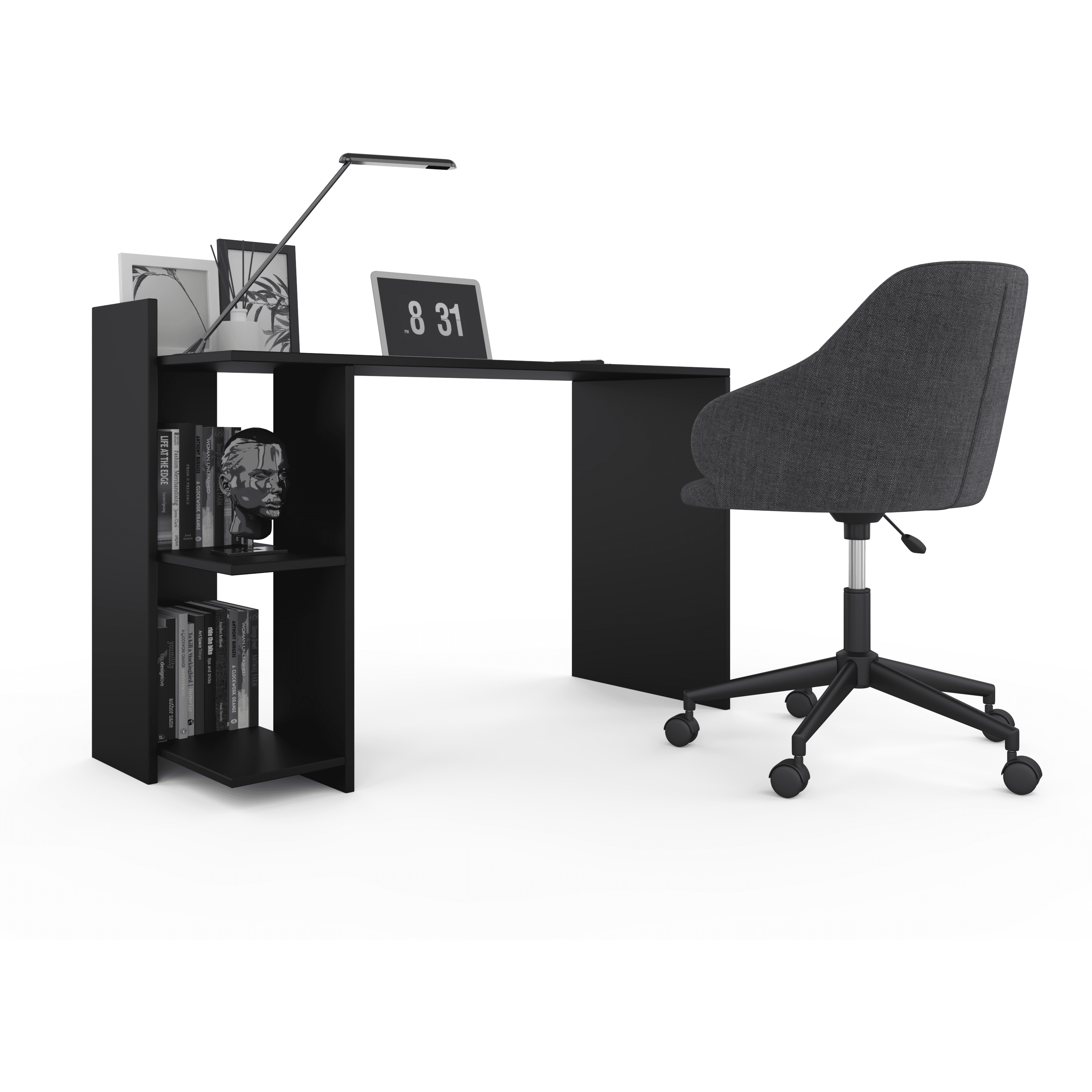 Malta Office Table - Black