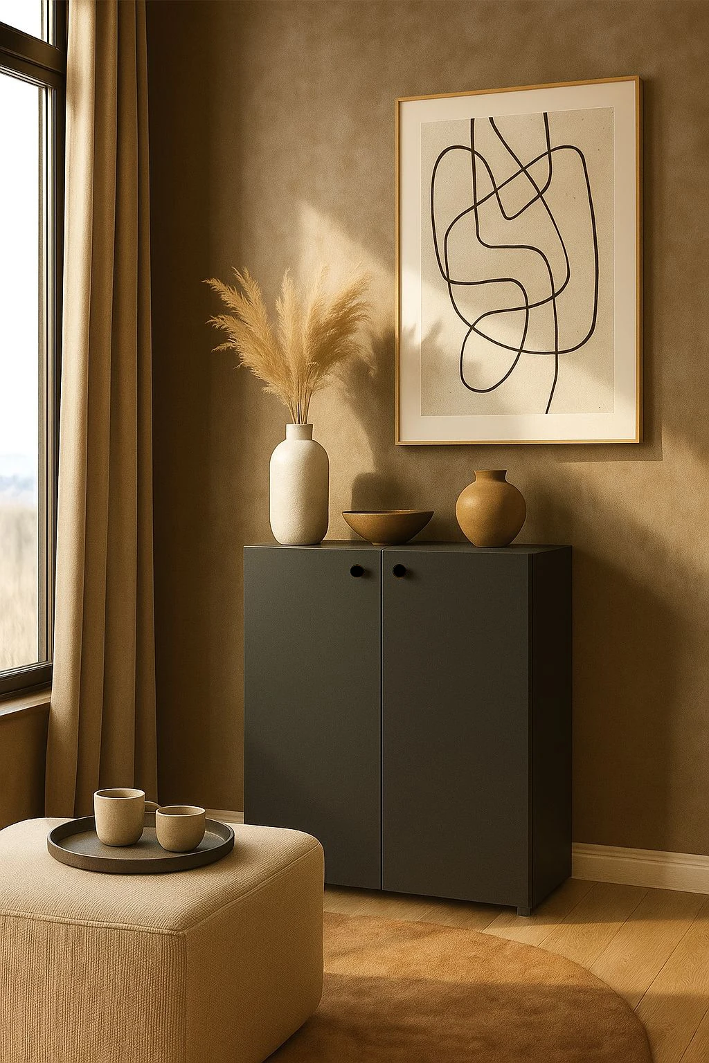 Nova İki Kapaklı Çok Amaçlı Dolap