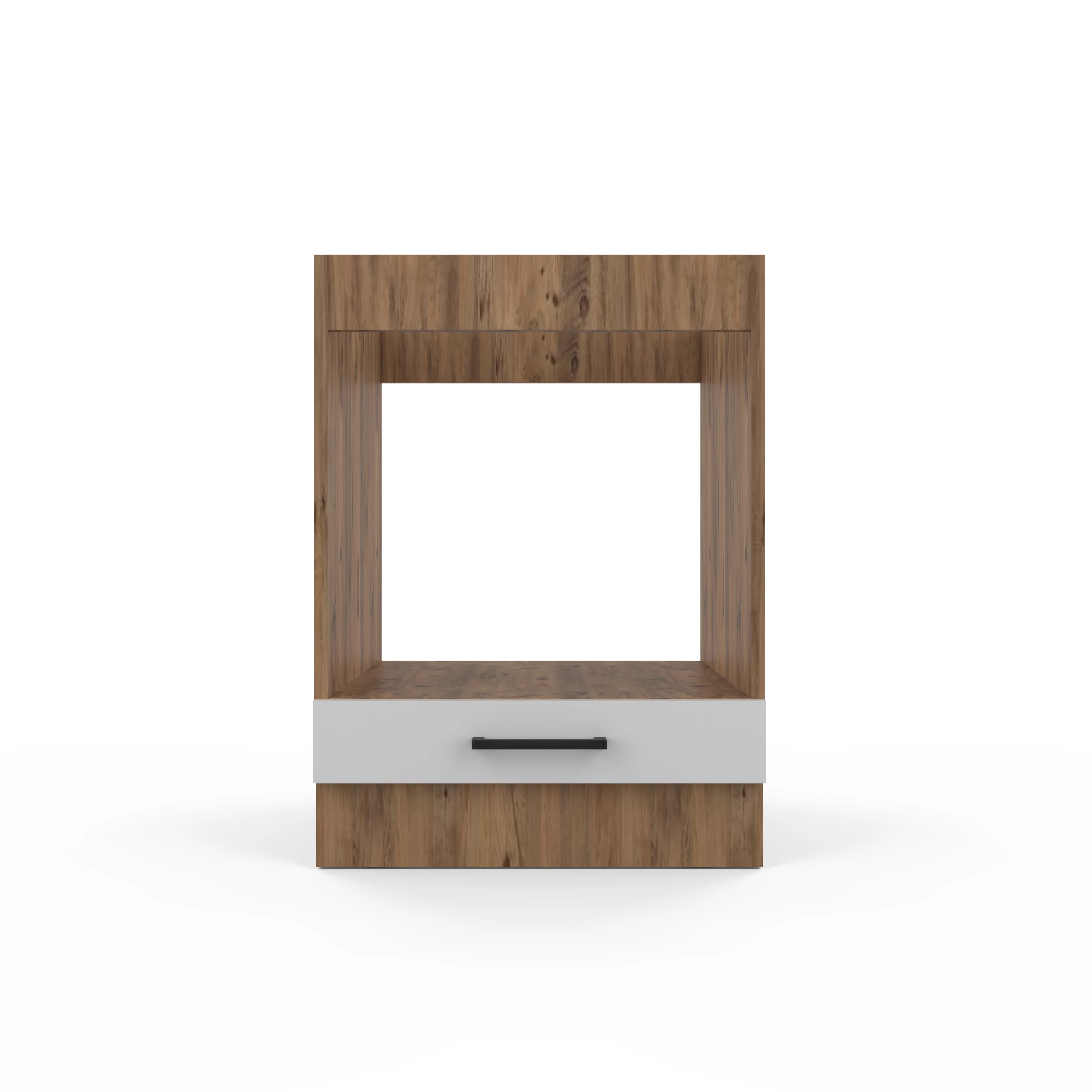 Ankastre Fırın Modülü - Atlas Çam - Beyaz