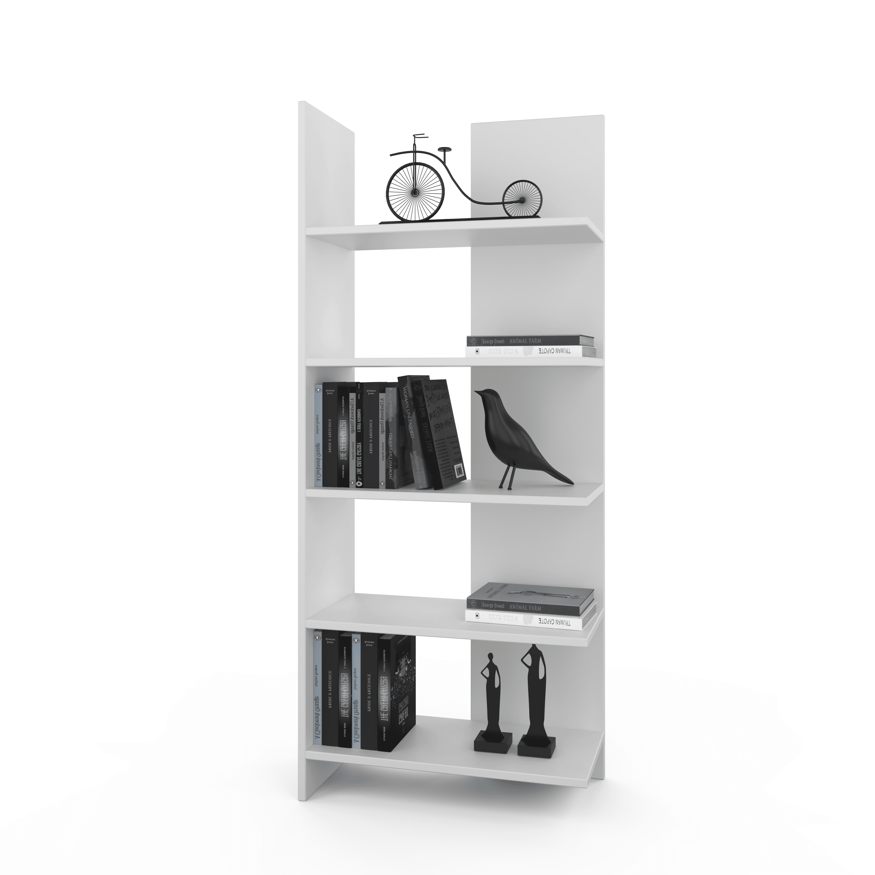 Senta Book Shelf - White