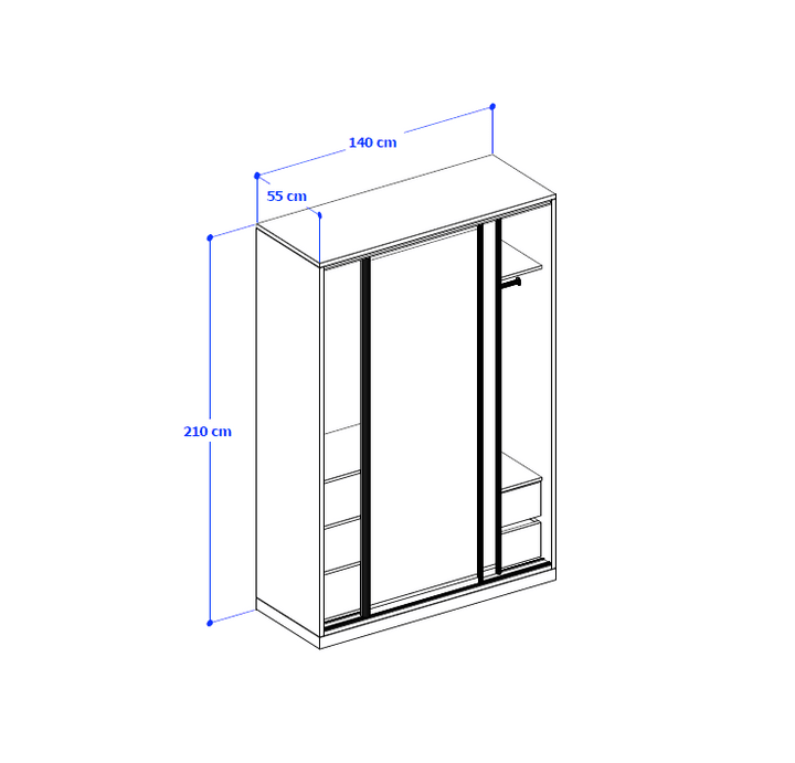 Vega Raydolap (140x210) - Sürgülü