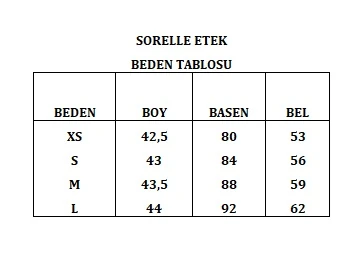 Sorelle Payetli Mini Etek