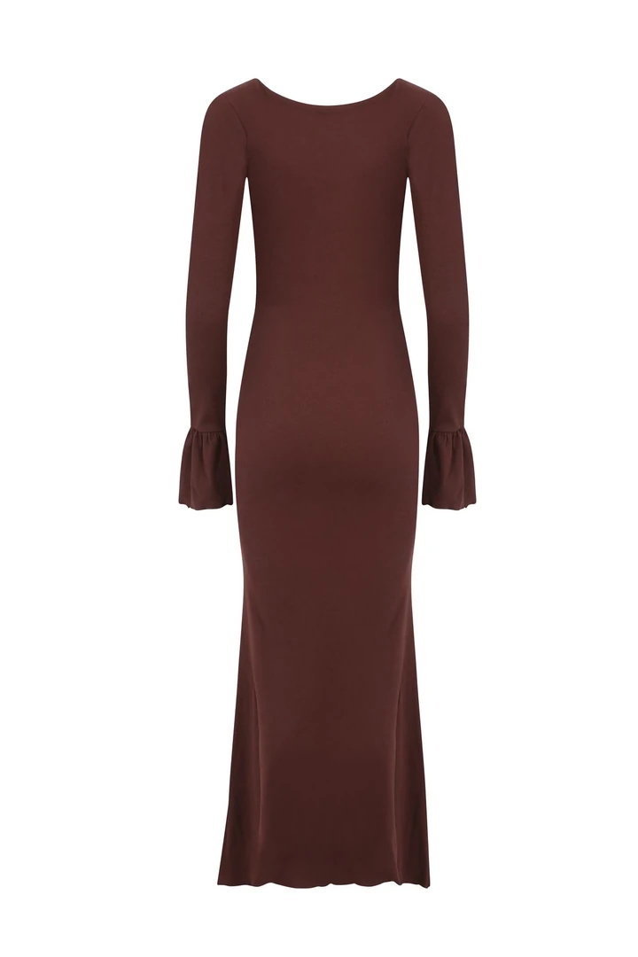 Alicante Chest Detailed Camisole Long Dress