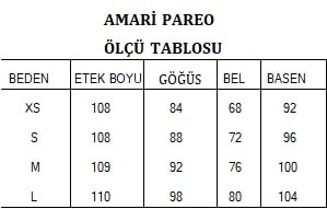 AMARİ DENIZ YILDIZI PAREO