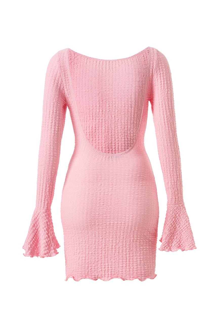 Fleur Dress Sırtı Açık Mini Elbise