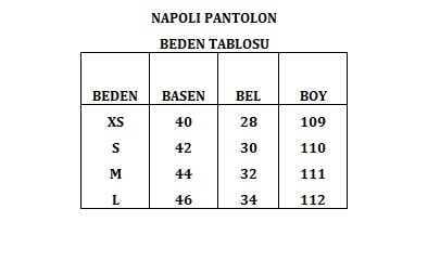 Napoli Kadın Kadife Siyah Pantolon